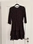 Black dotted dress