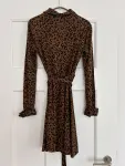Animal print dress