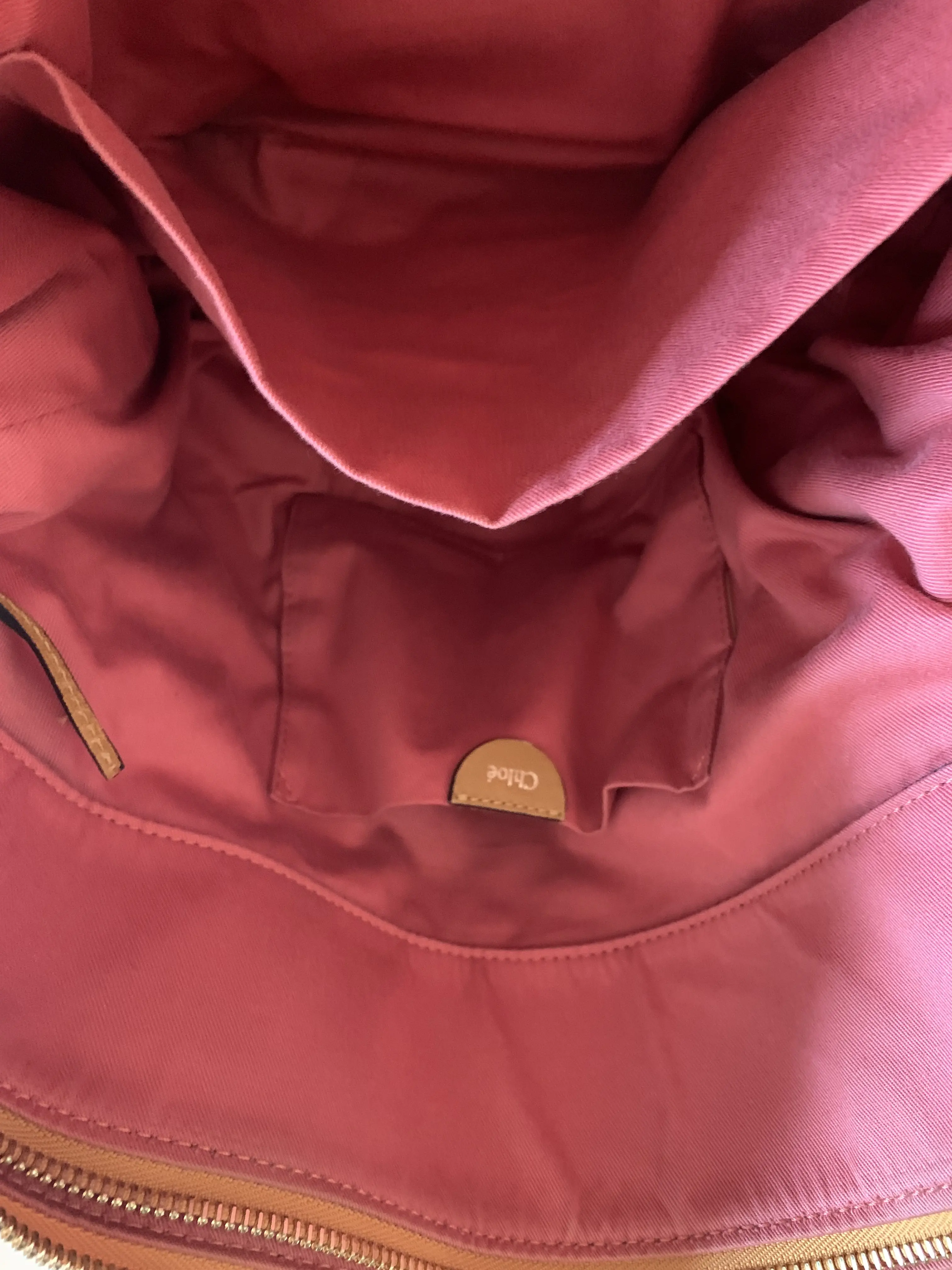 Cognac farbene Handtasche von Chloe | LOOP-Marktplatz
