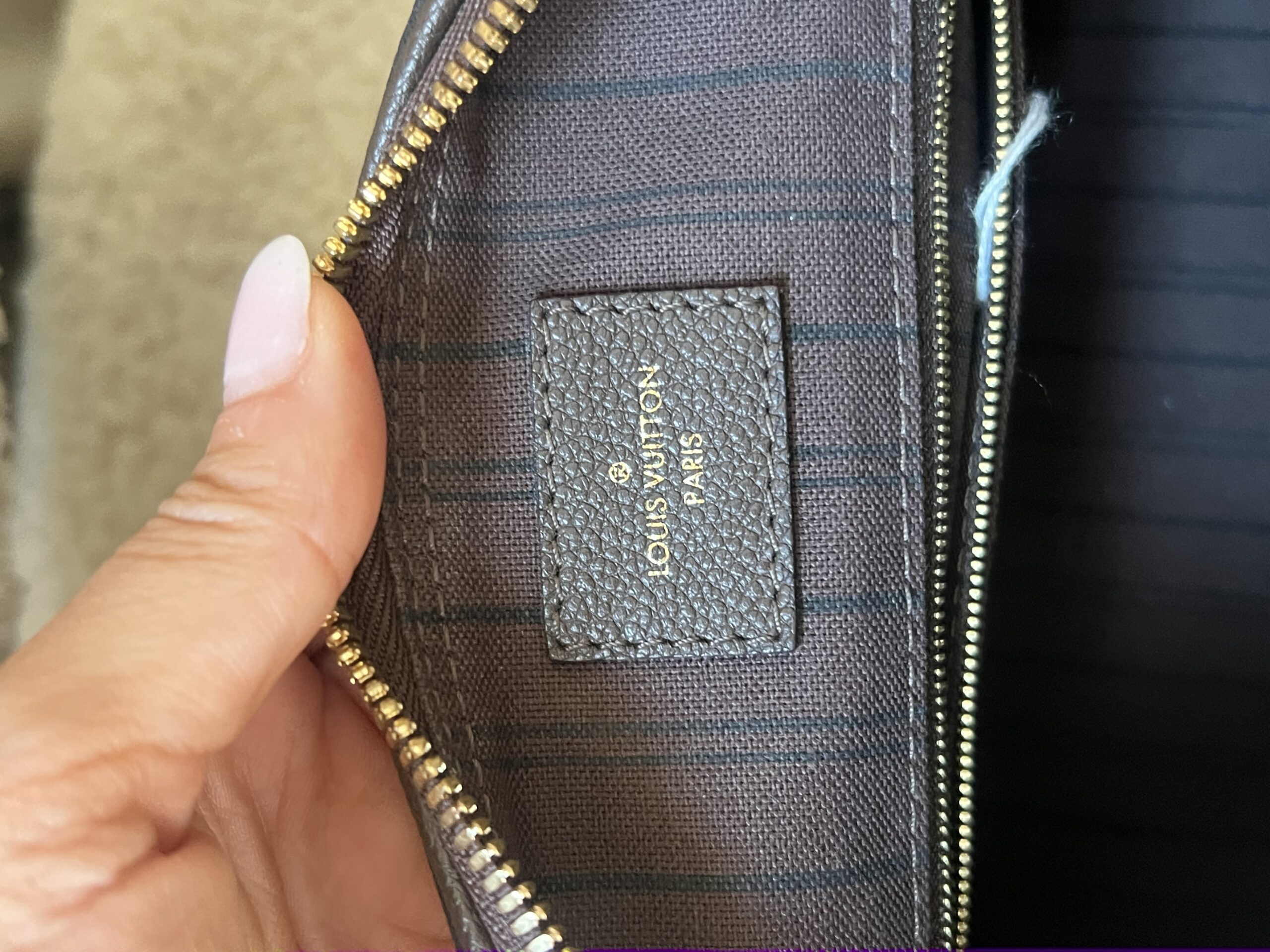 Louis Vuitton suitcase