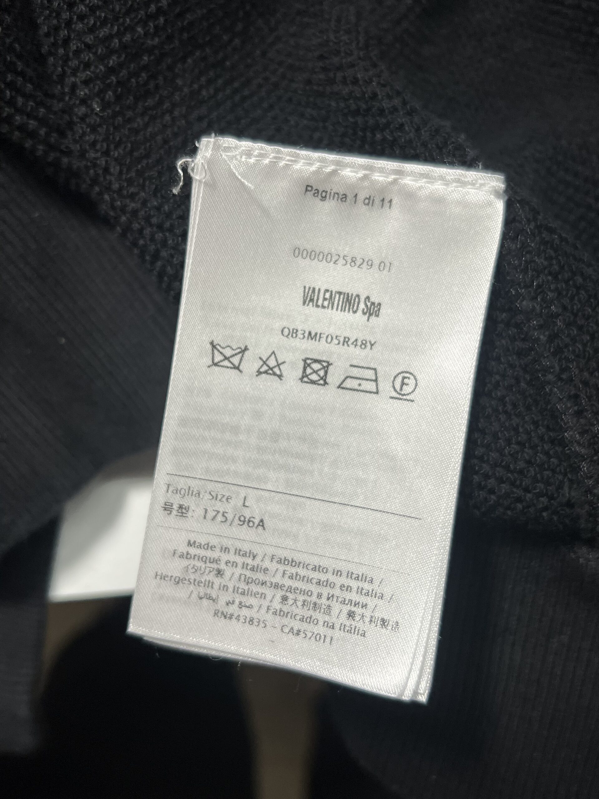 Valentino sweatshirt