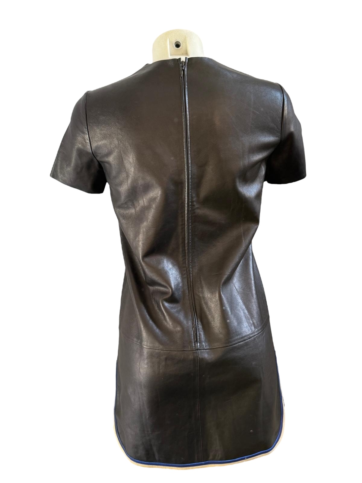 Céline leather dress