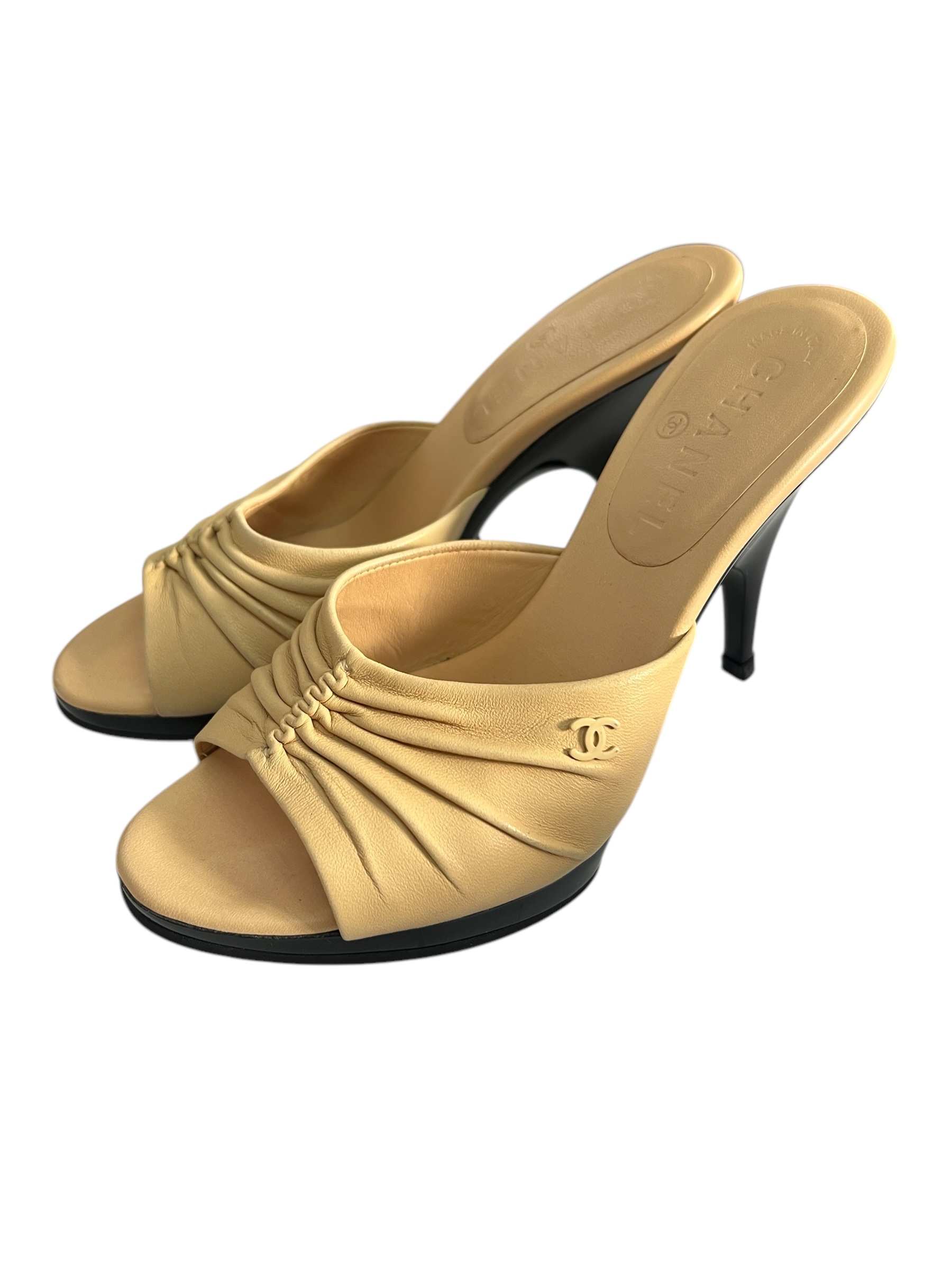 Chanel high heel sandals