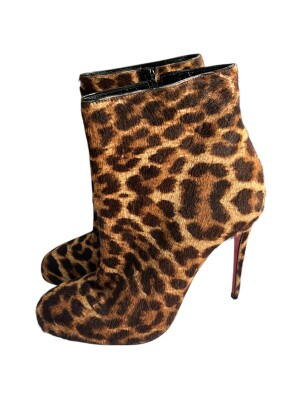 Leopard Louboutin ankle boots | LOOP-Marktplatz