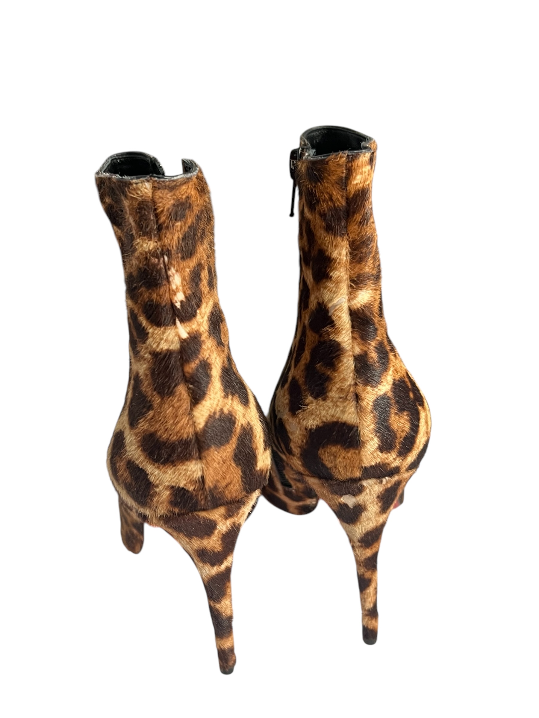 Leopard Louboutin ankle boots | LOOP-Marktplatz