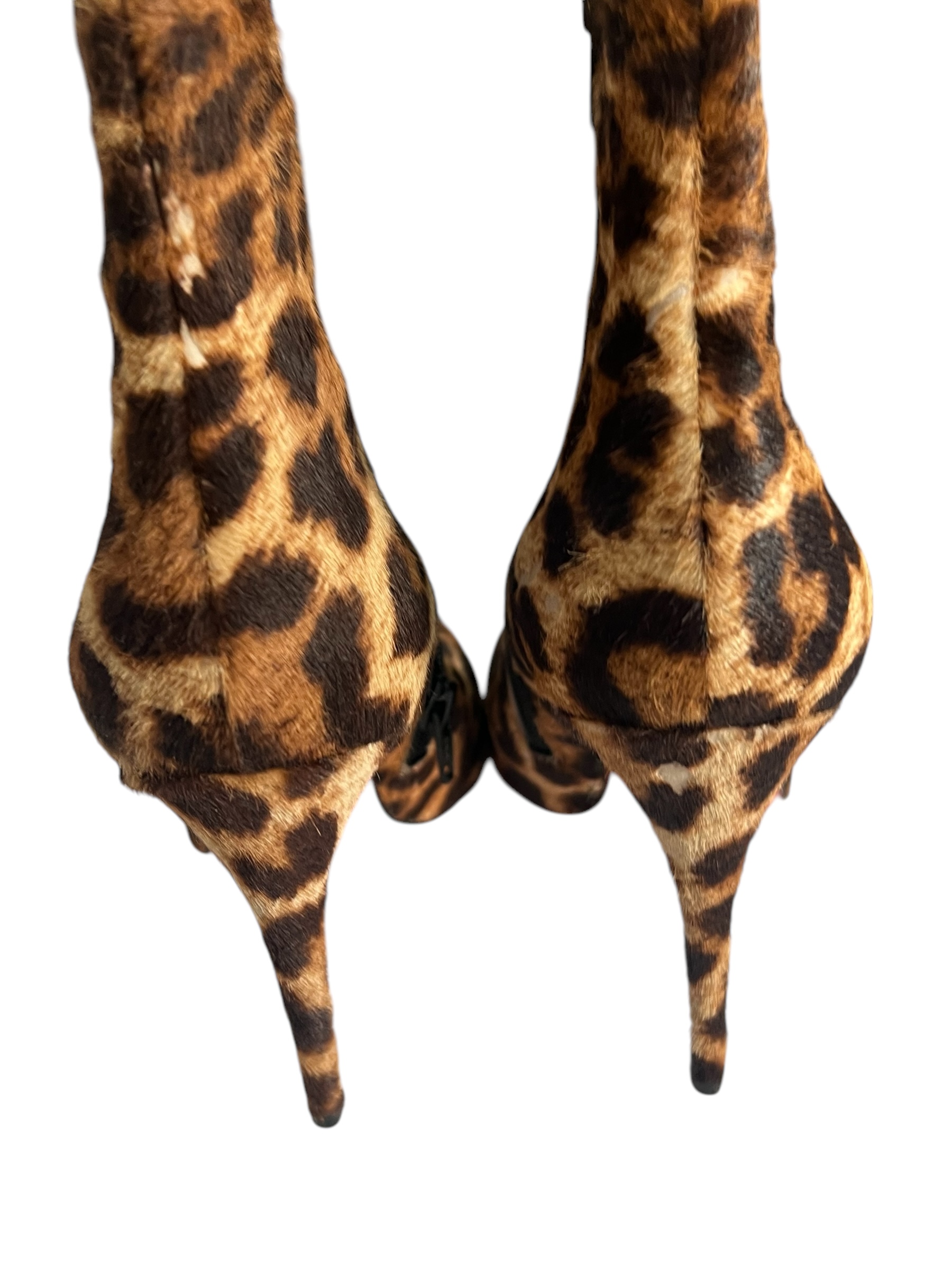 Leopard Louboutin ankle boots | LOOP-Marktplatz
