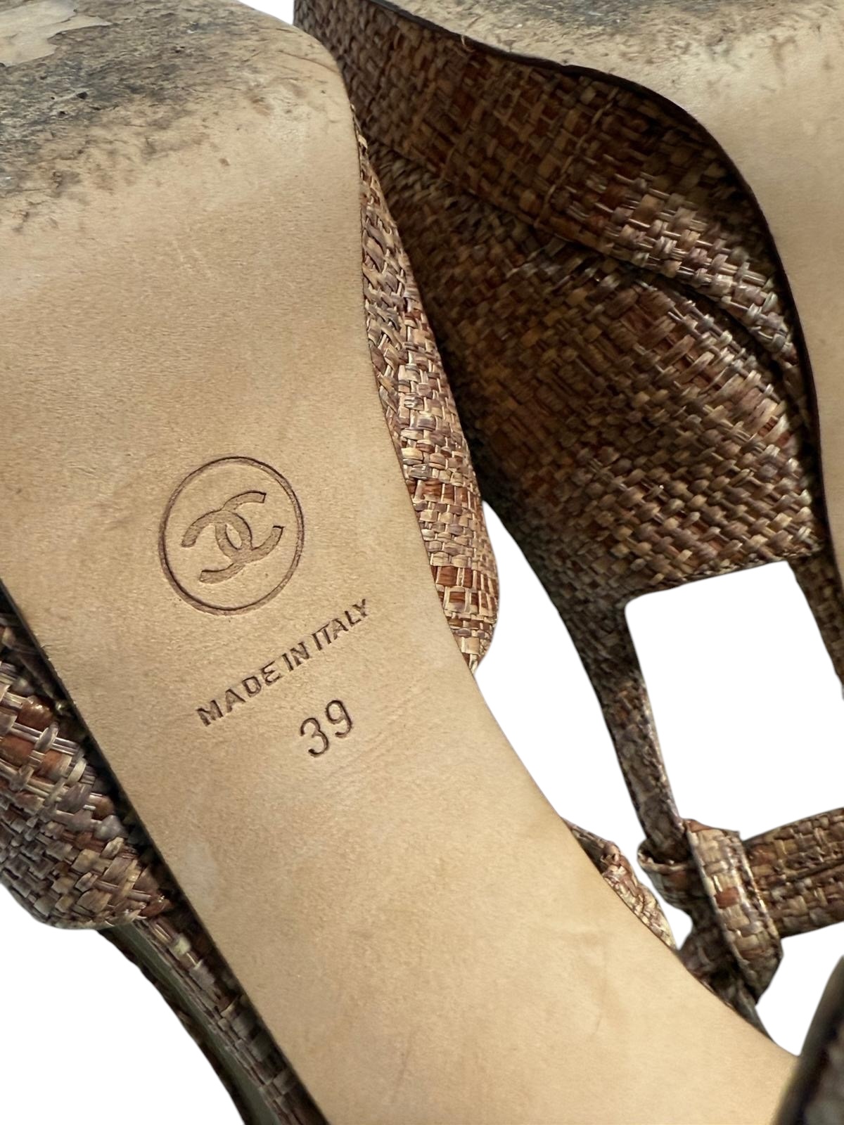 Chanel high heel sandals | LOOP-Marktplatz
