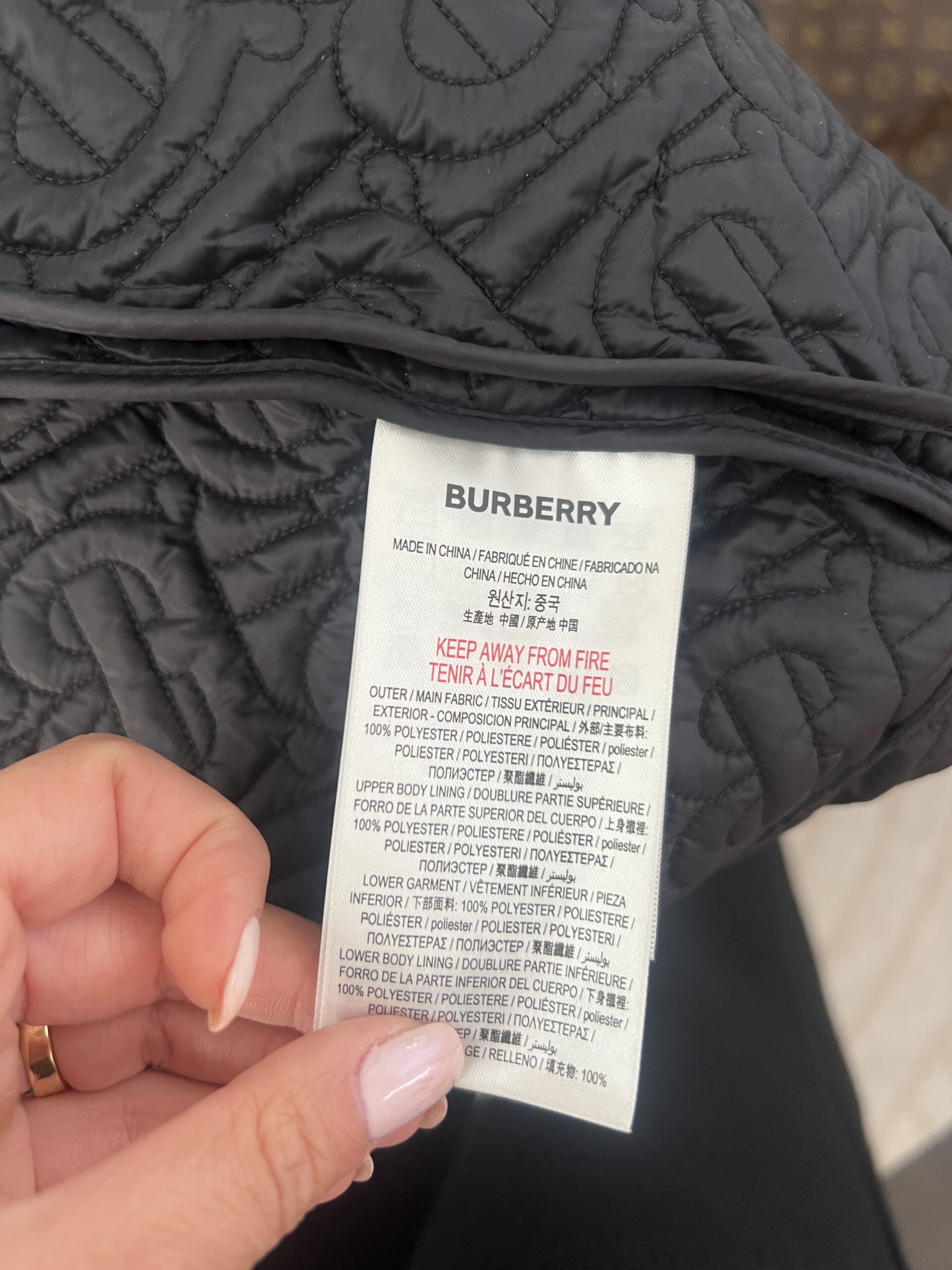 Burberry jacket