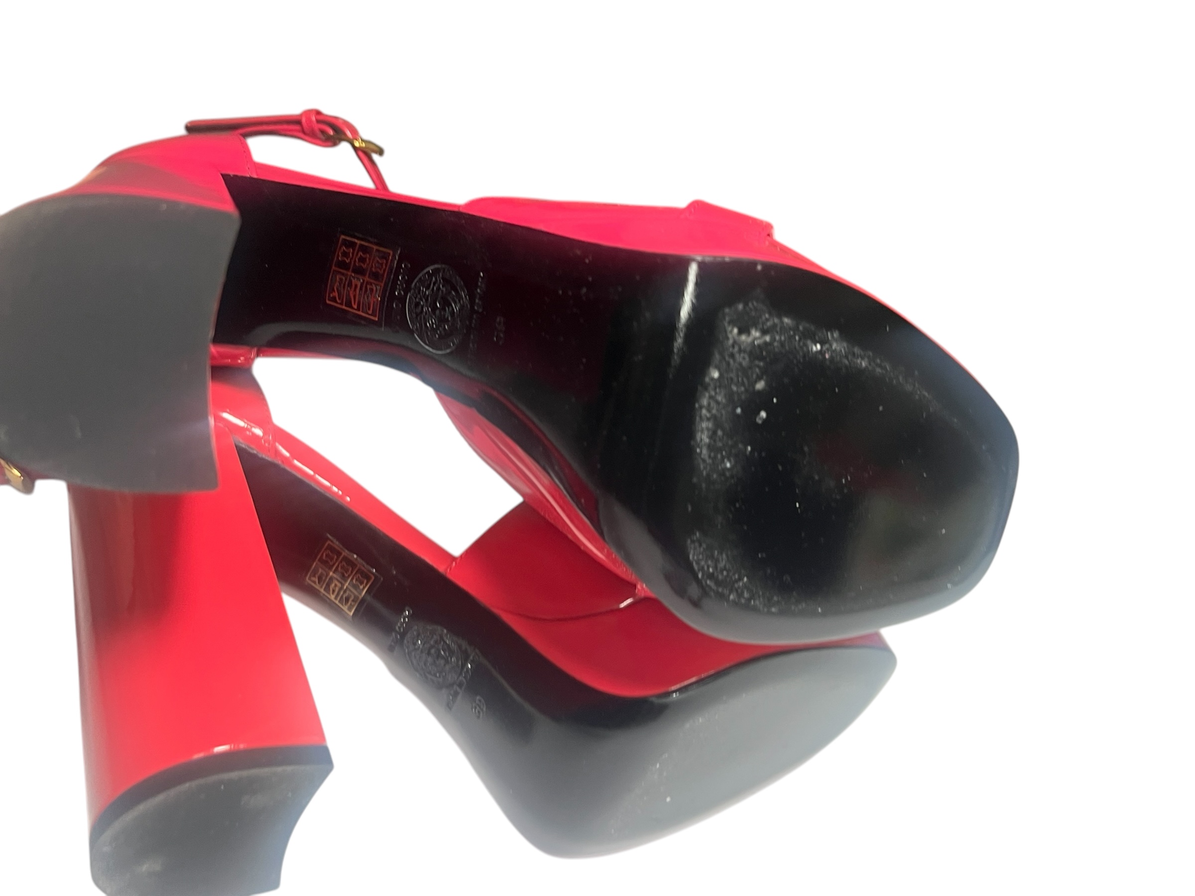 Versace high heel sandals