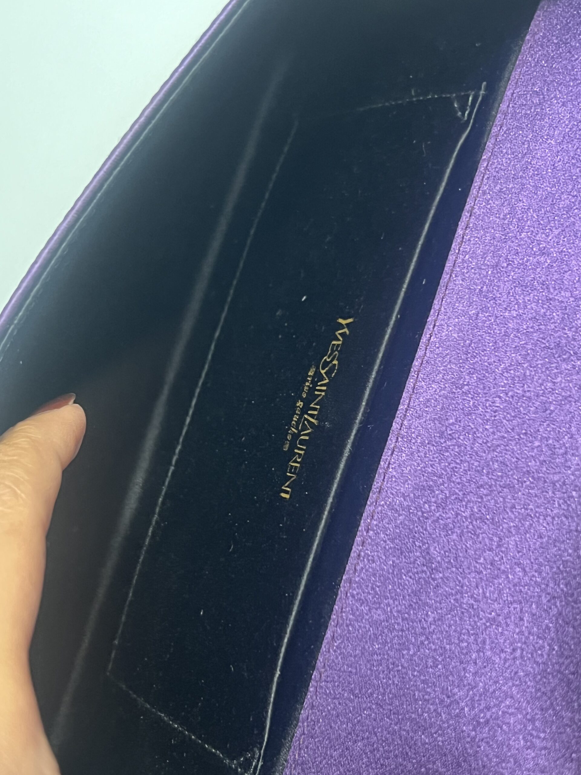 Yves Saint Laurent clutch bag
