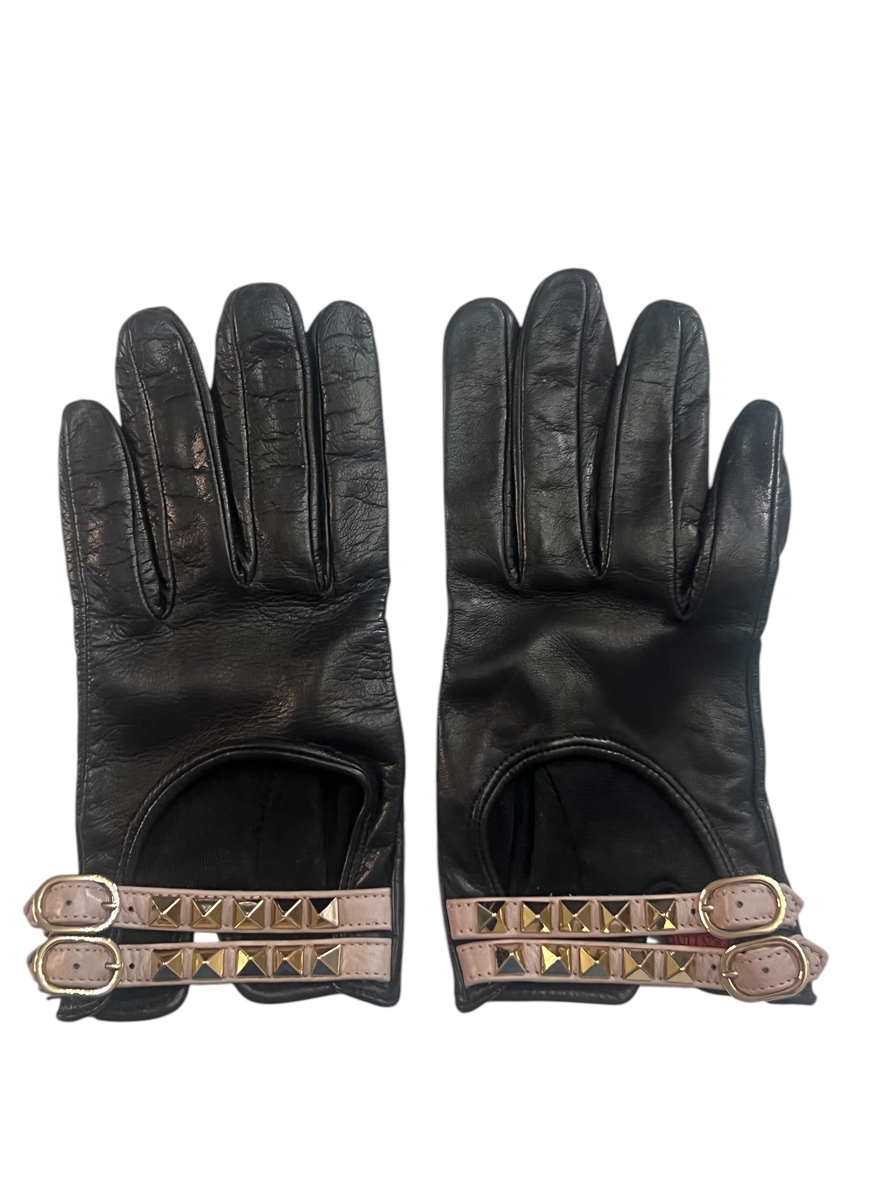 Valentino leather gloves