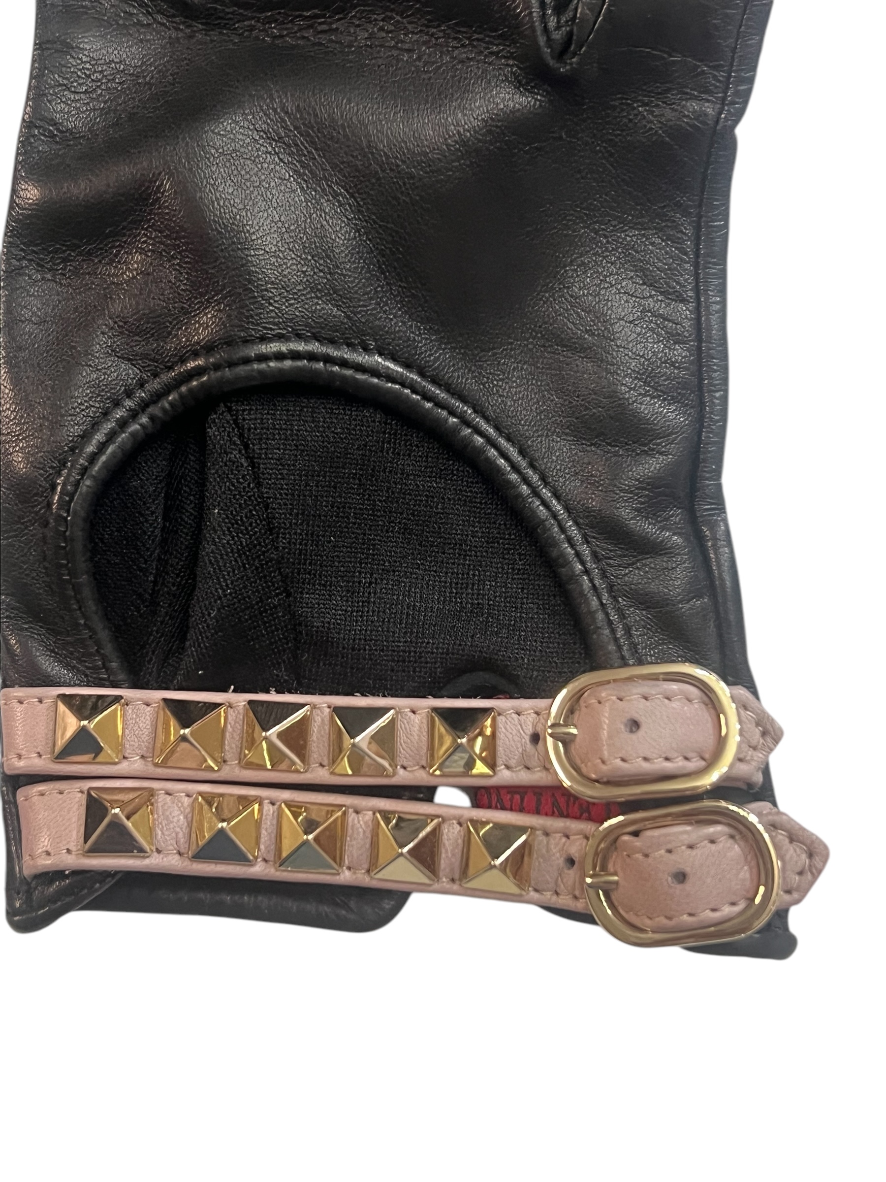 Valentino leather gloves