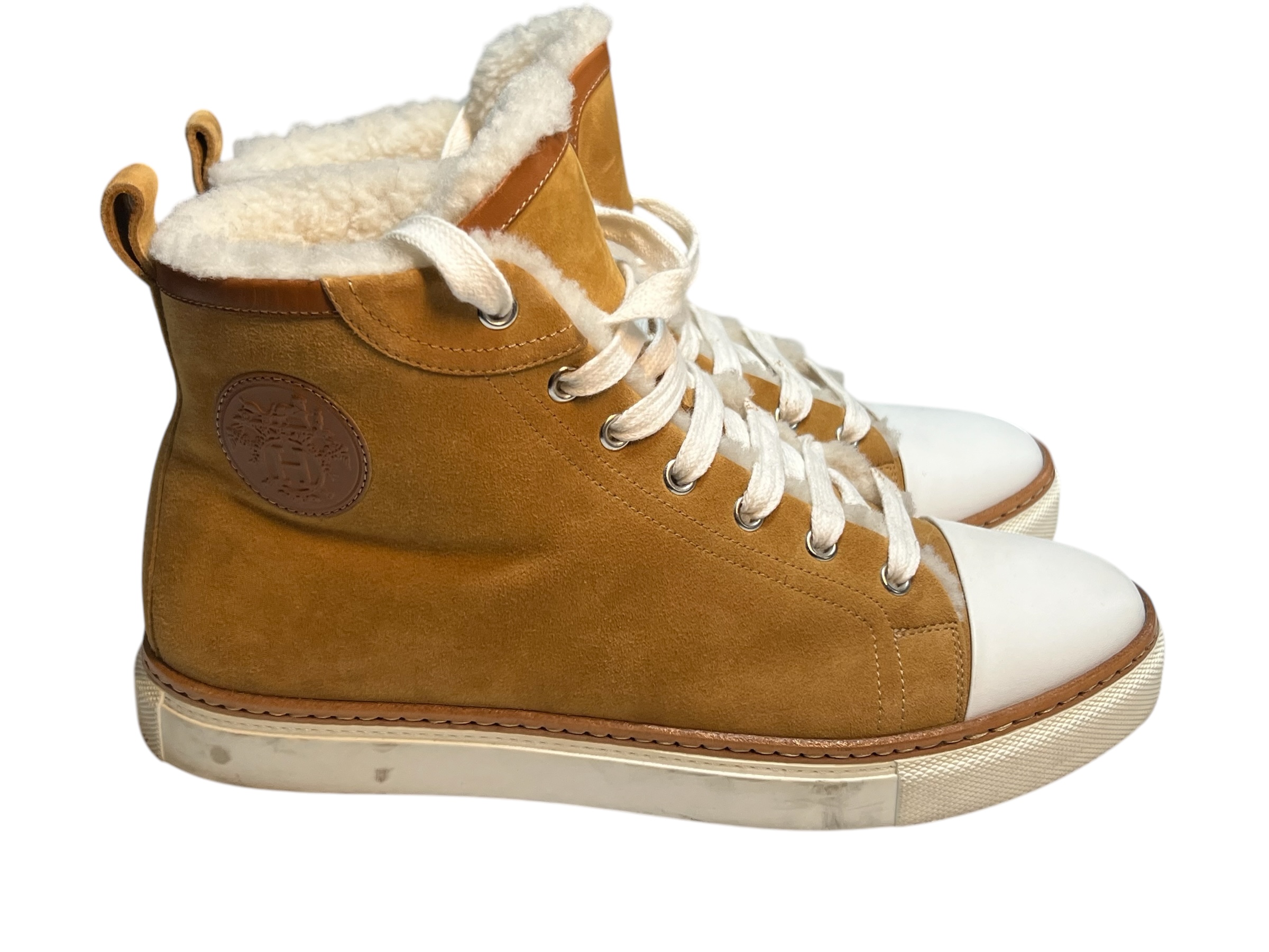 Hermès high-top sneakers