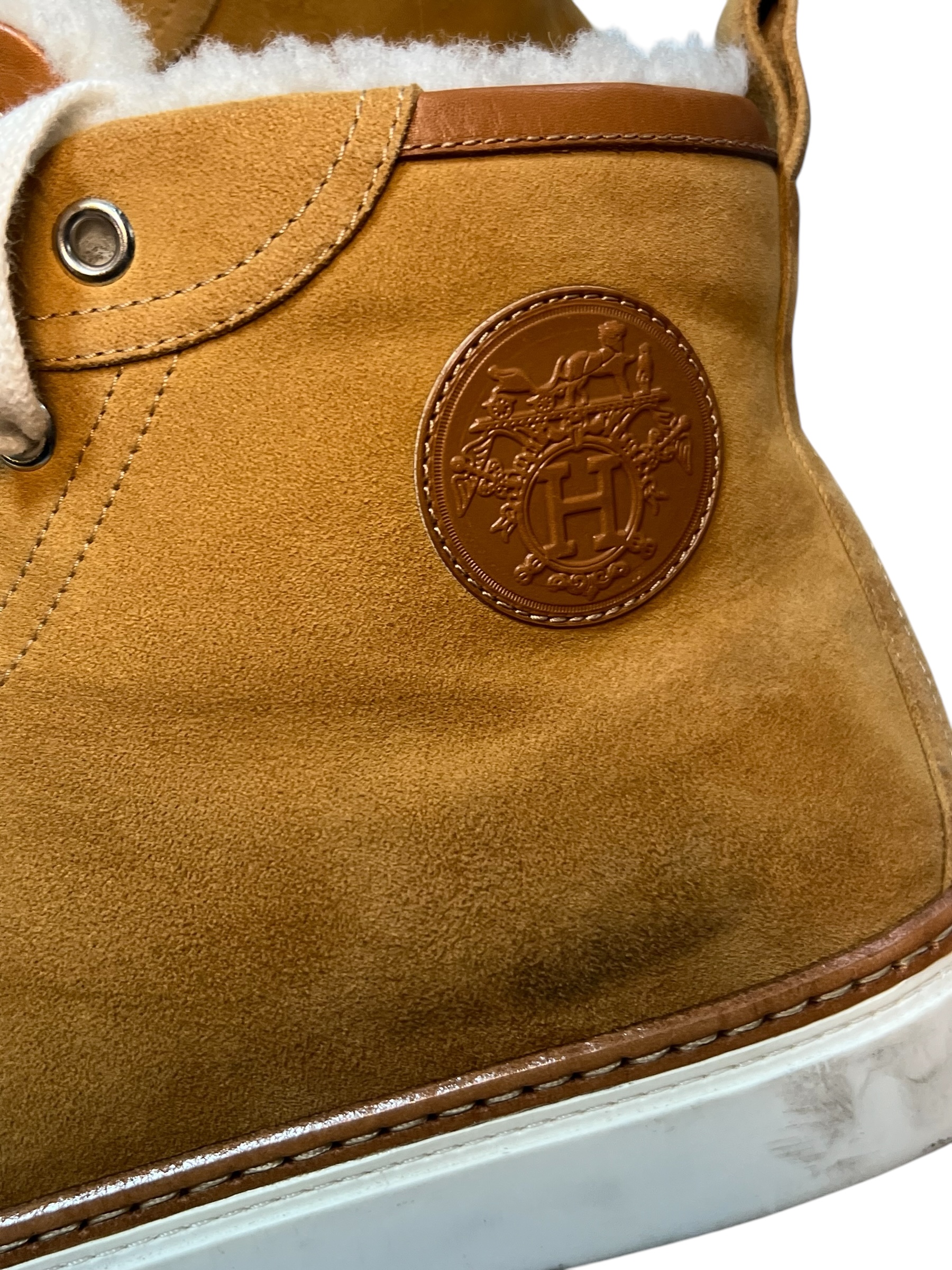 Hermès high-top sneakers