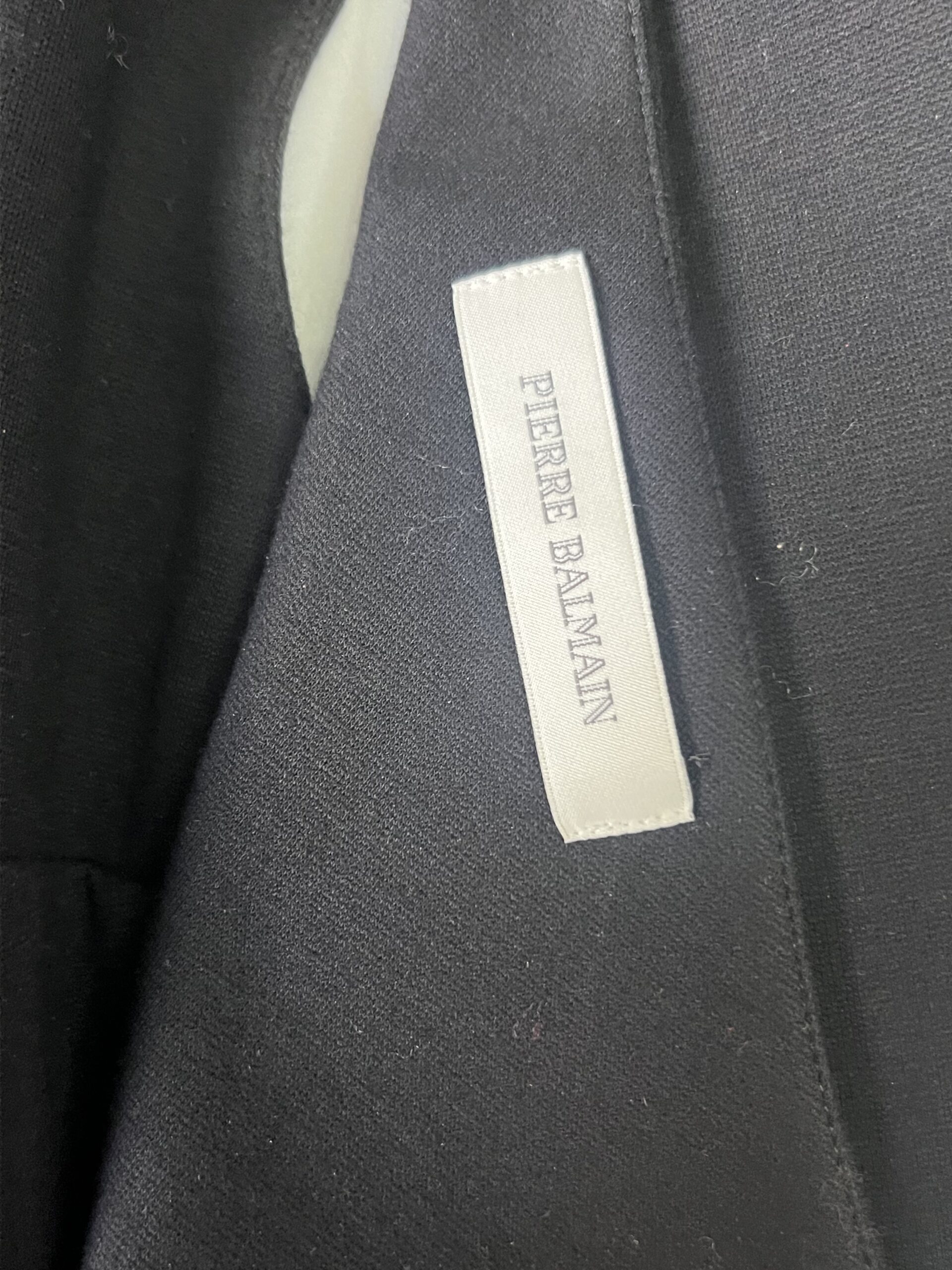 Balmain asymmetrical dress