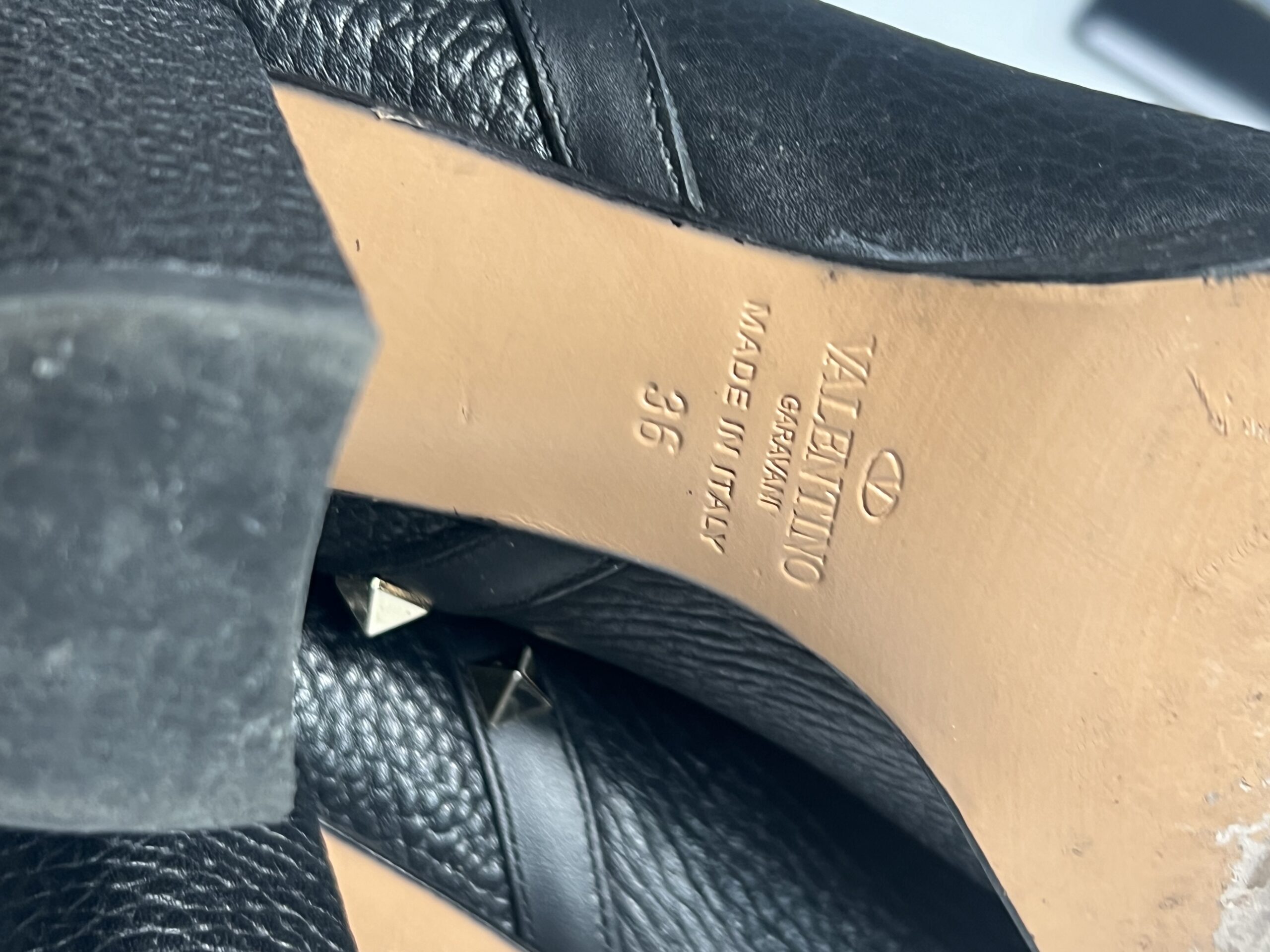 Valentino Rockstud ankle boots