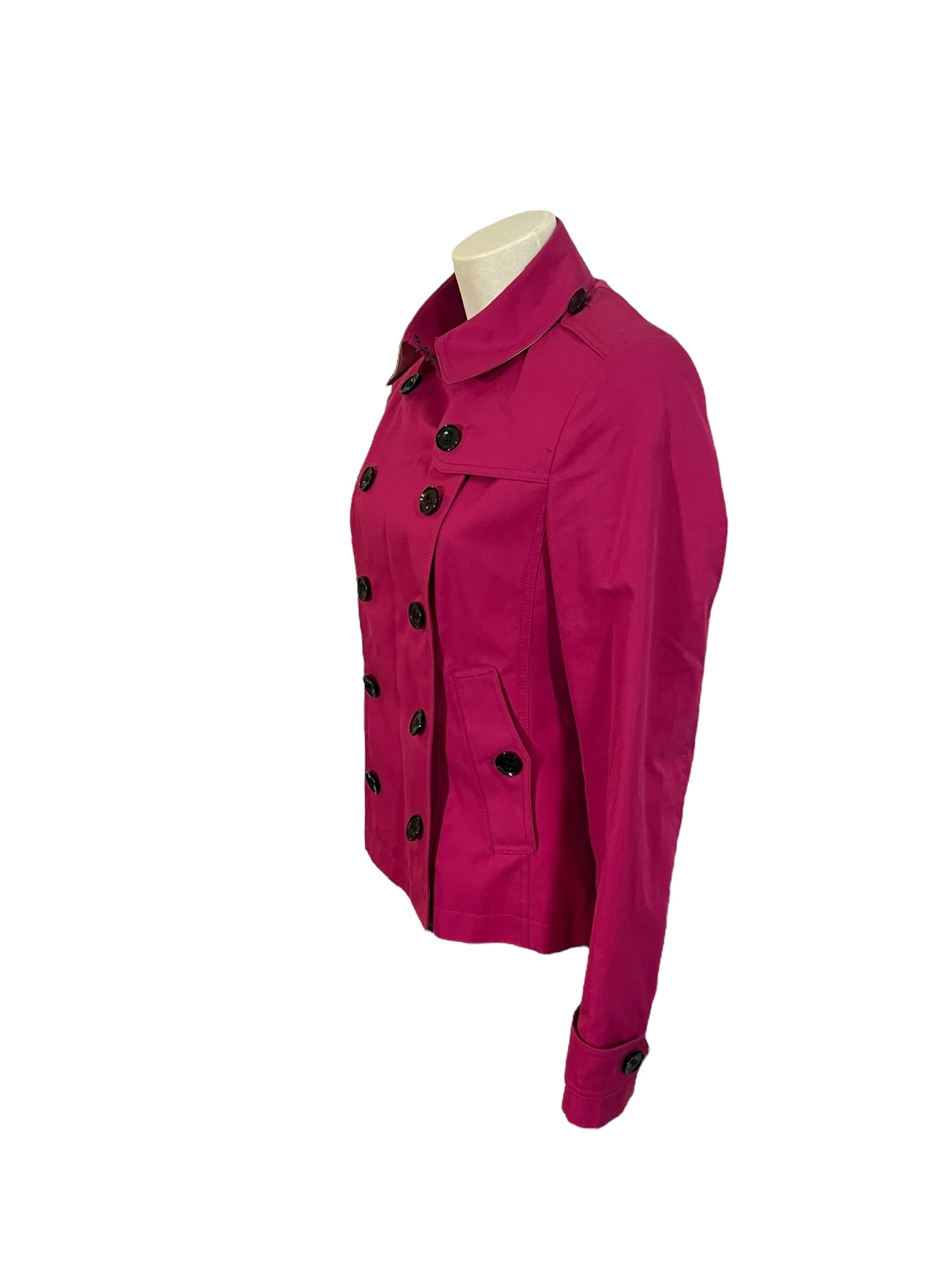 Short trench coat Burberry | LOOP Marketplace