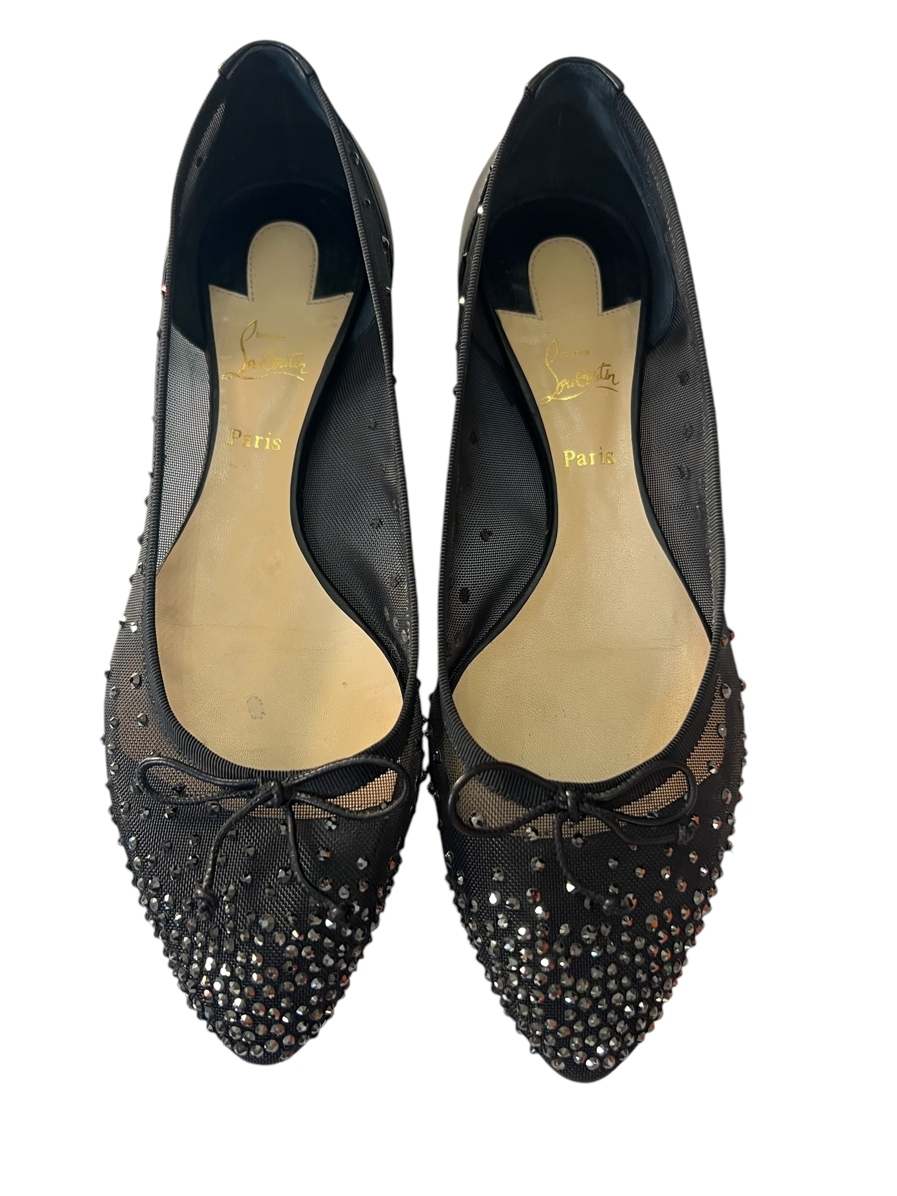 Louboutin ballet flats