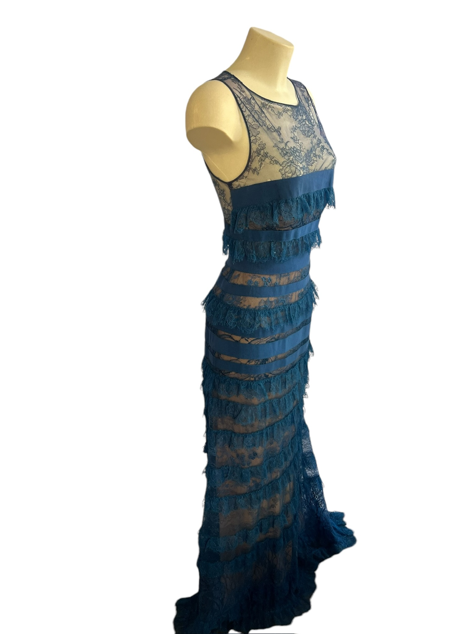 Long blue Elie Saab dress | LOOP-Marktplatz