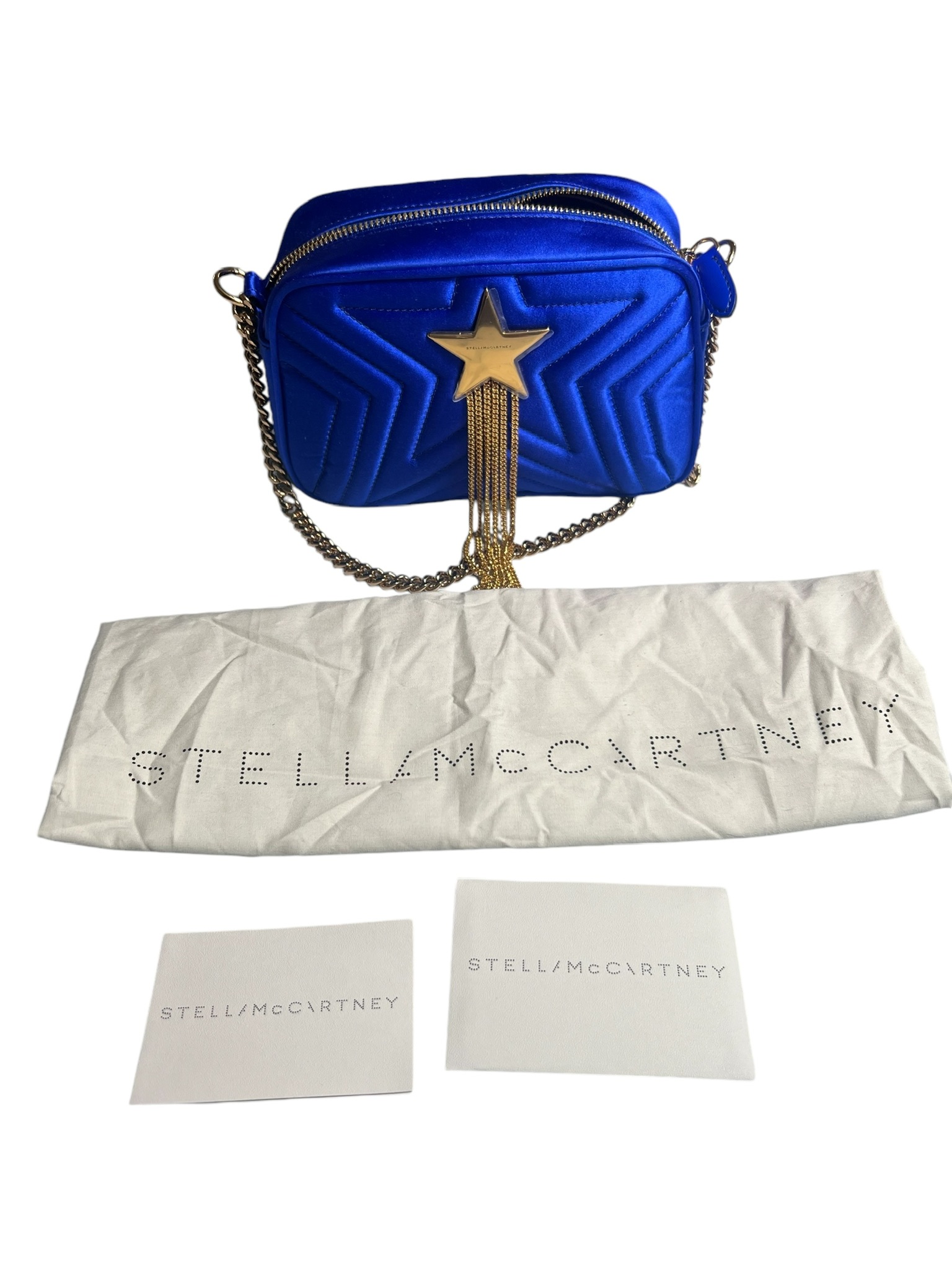 Stella Star blue canvas bag