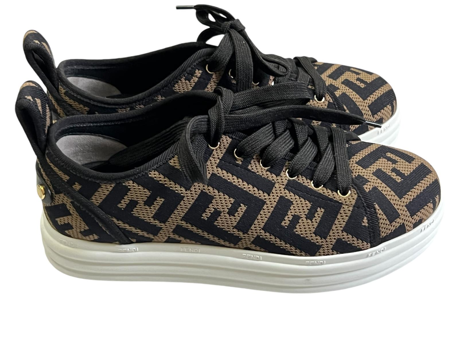 Fendi Monogram brown low-top sneakers | LOOP-Marktplatz