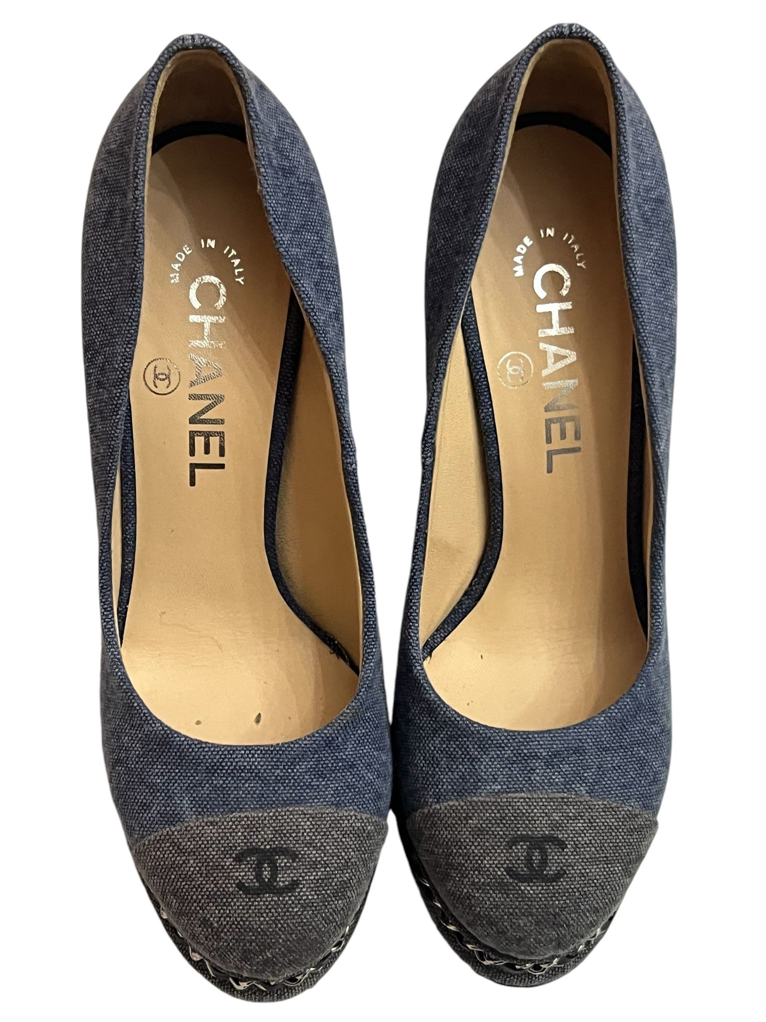 Chanel denim pumps | LOOP-Marktplatz