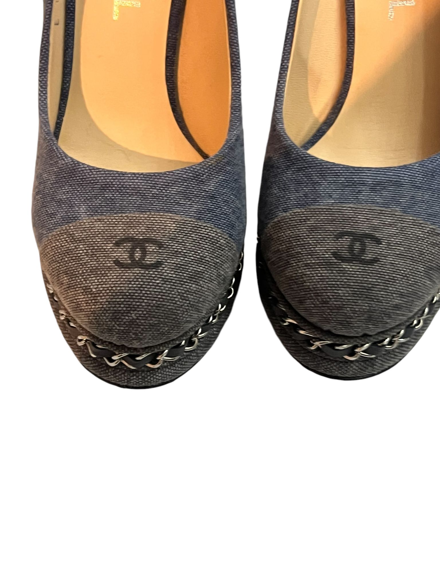Chanel denim pumps | LOOP-Marktplatz