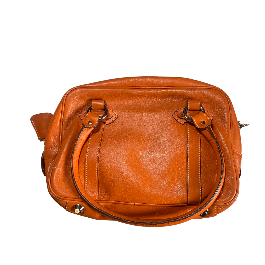 Dior orange leather handbag | LOOP-Marktplatz
