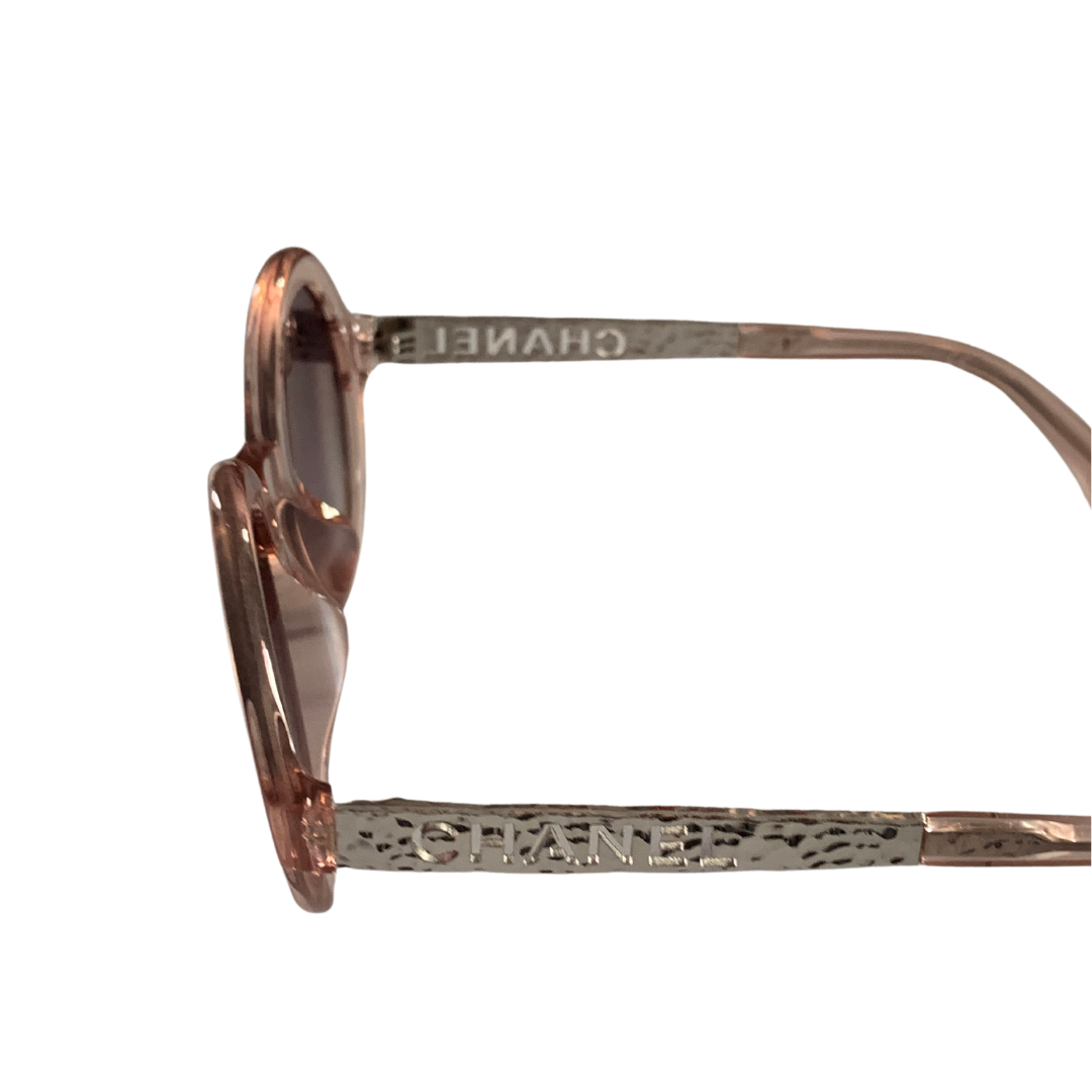 Chanel round pink sunglasses | LOOP-Marktplatz