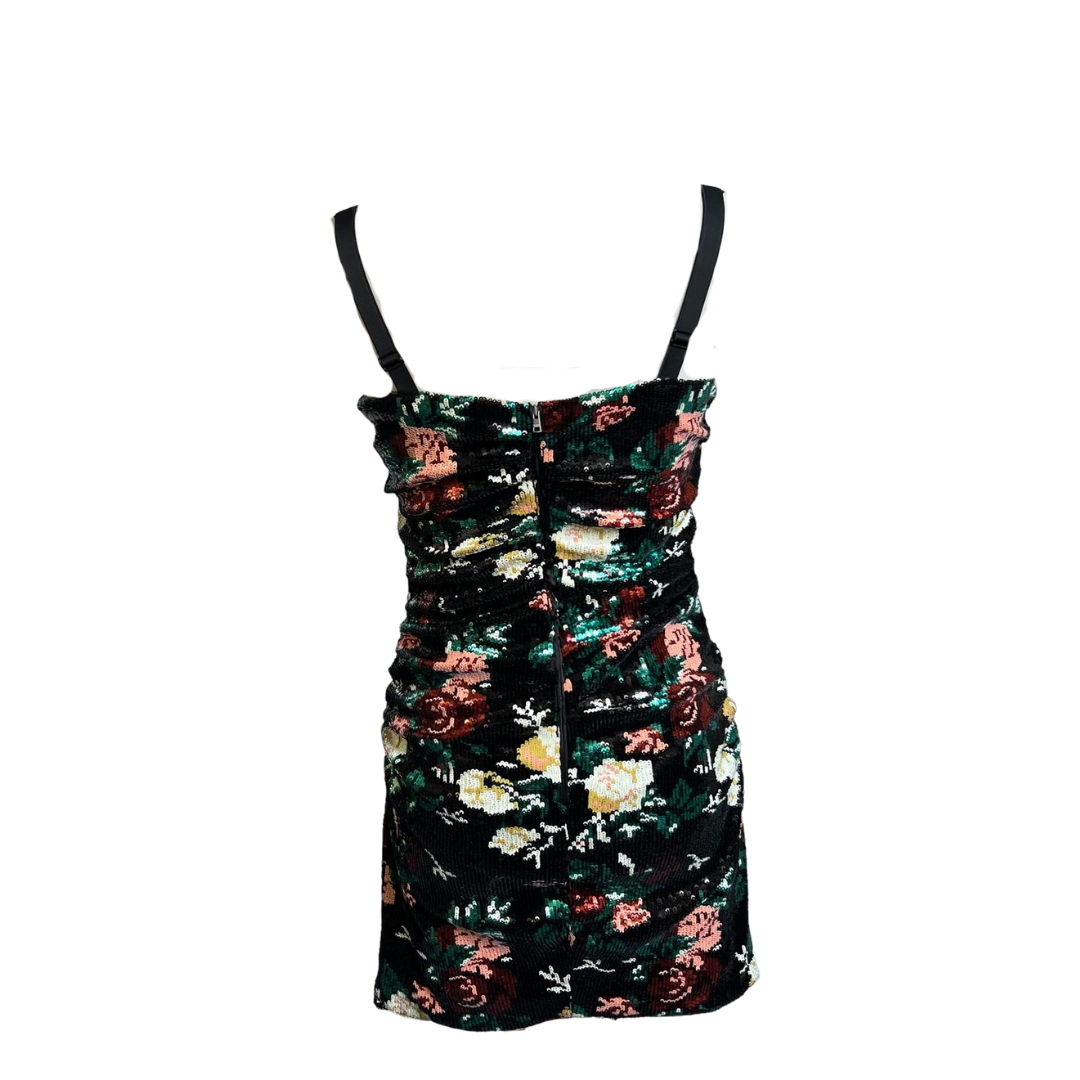 Dolce & Gabbana sequin dress, floral patterns