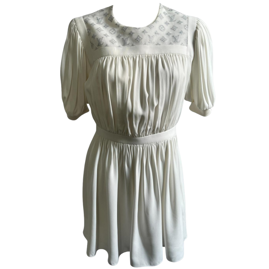 White Louis Vuitton dress | LOOP-Marktplatz
