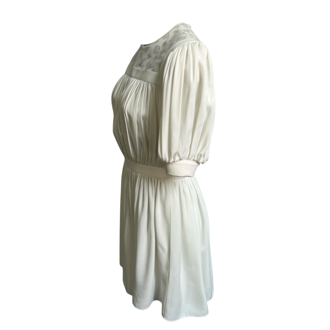 White Louis Vuitton dress | LOOP-Marktplatz