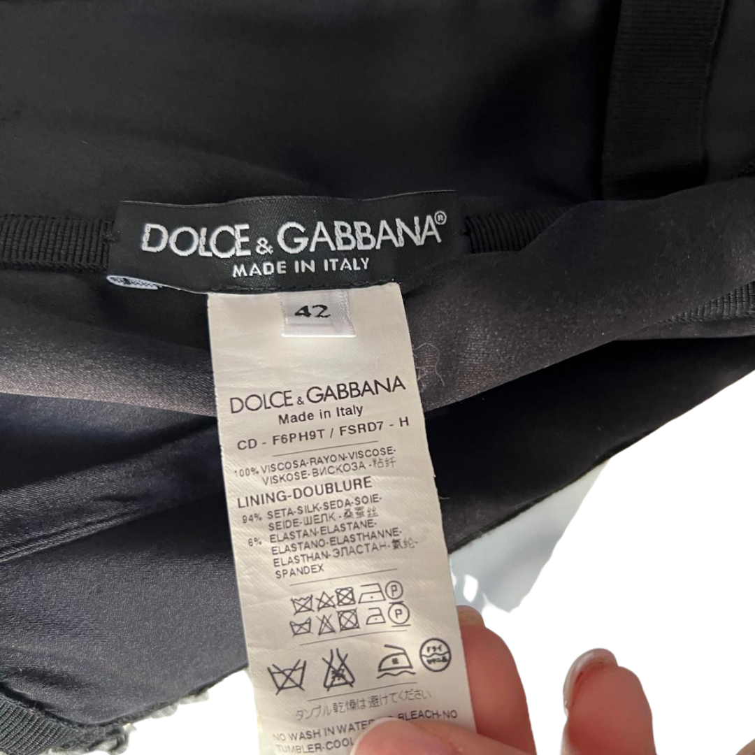 Dolce&Gabbana dress, Mimosa print