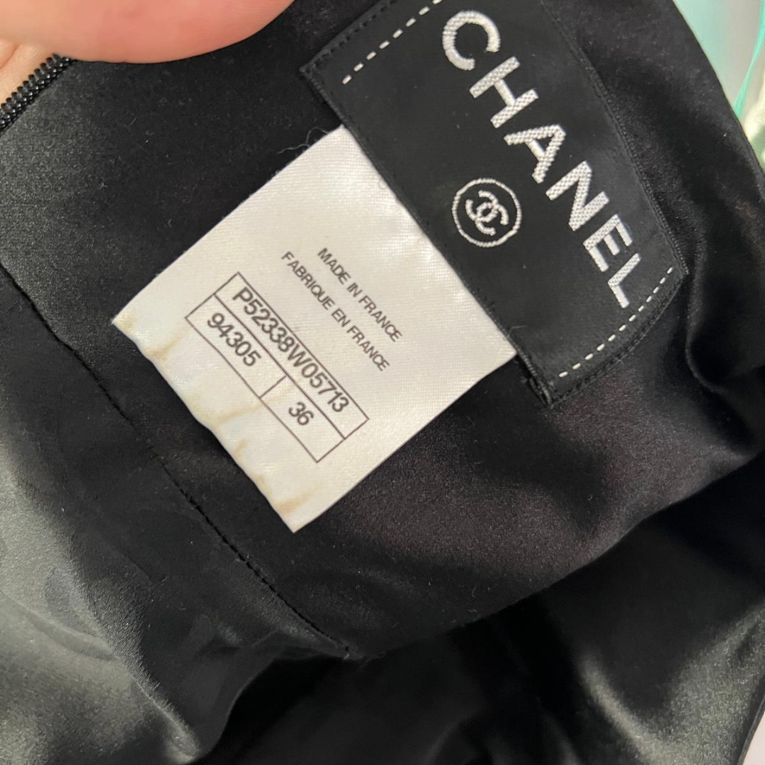 Black Chanel dress
