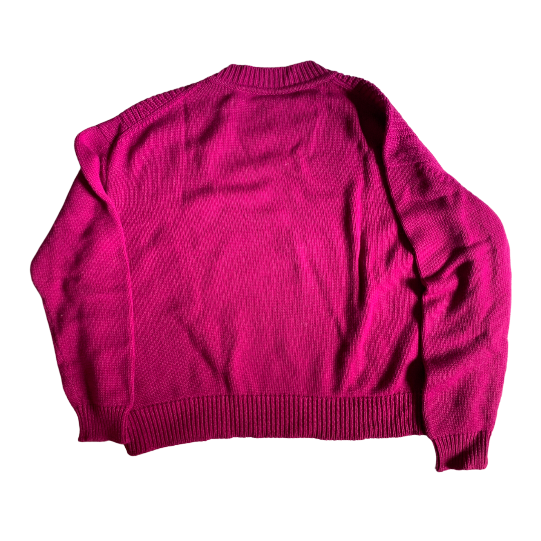 Hermès Fuchsia Silk Scarf