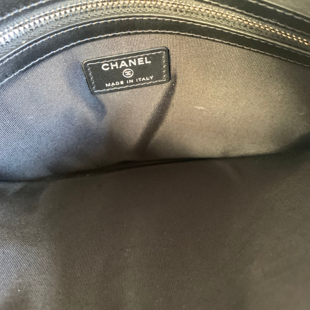 Black Chanel clutch