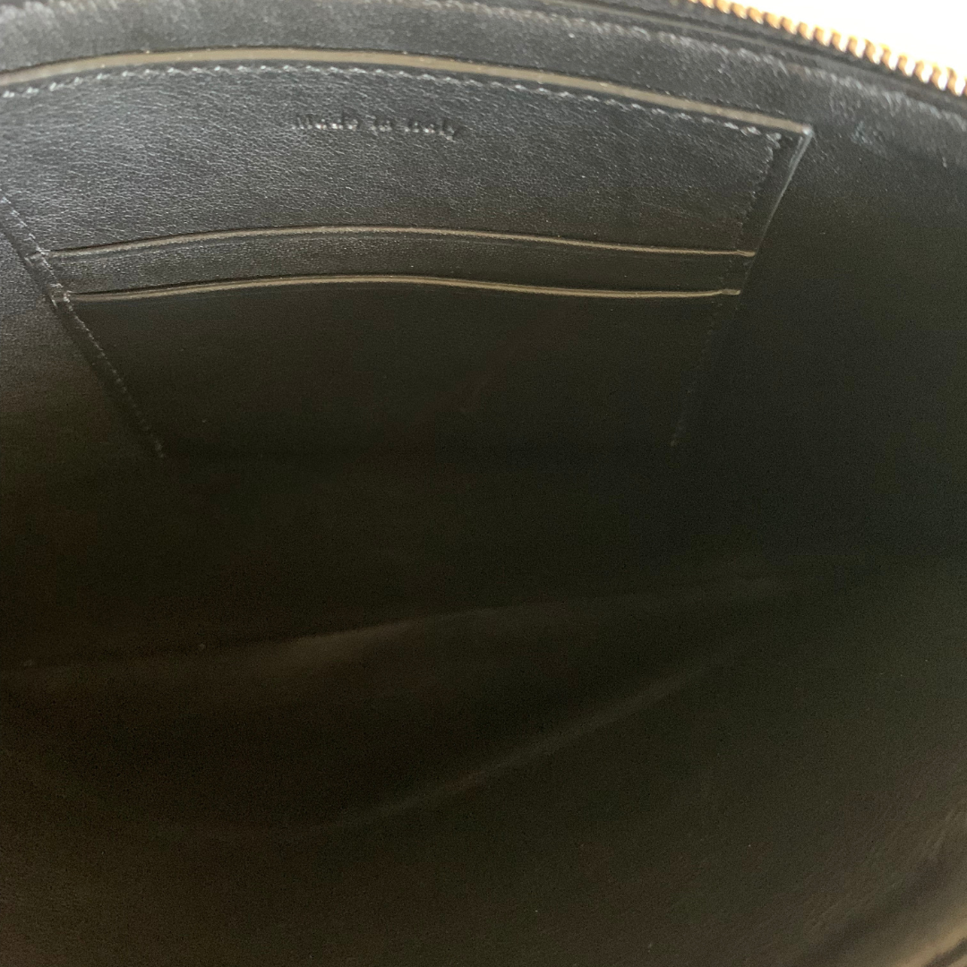 Celine green/black clutch | LOOP-Marktplatz