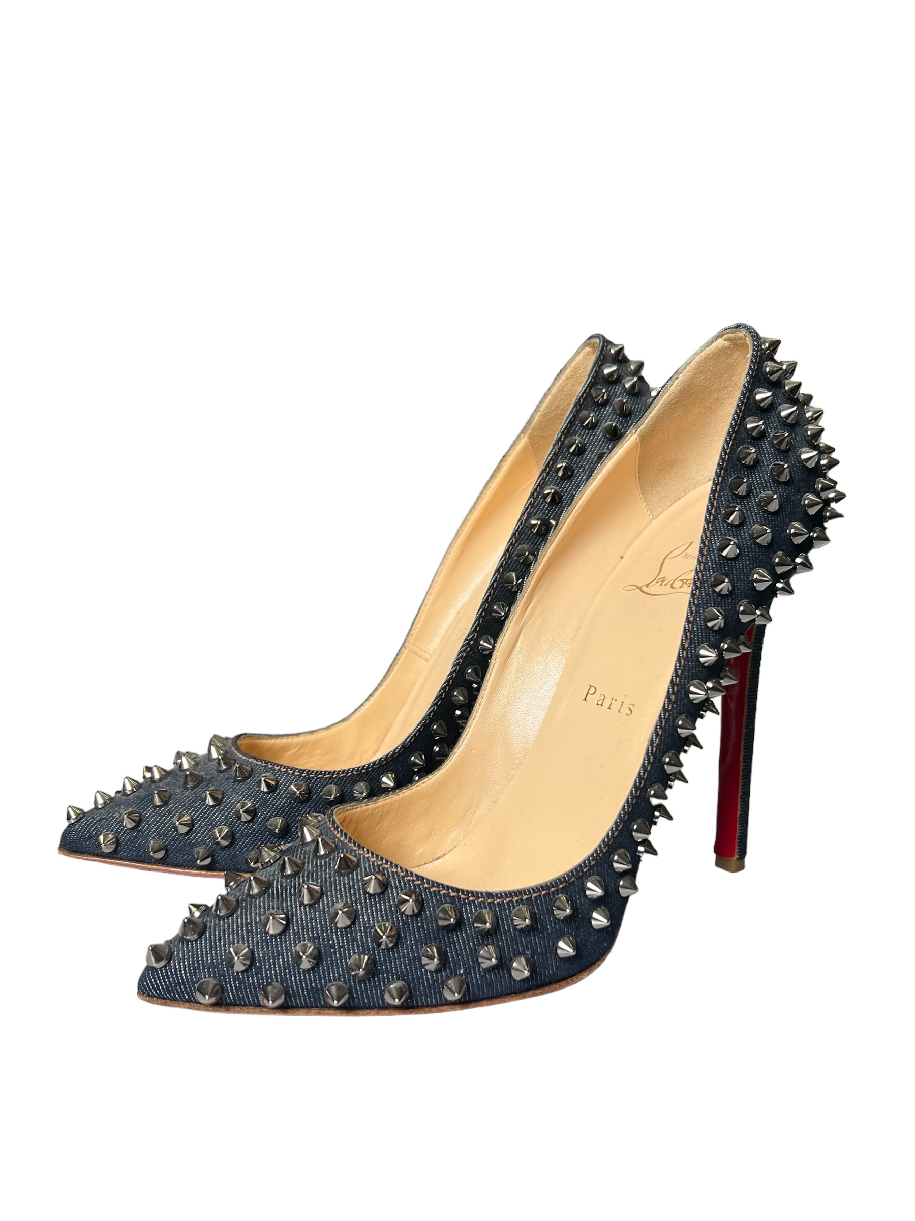 Jeans Louboutin Pumps | LOOP-Marktplatz
