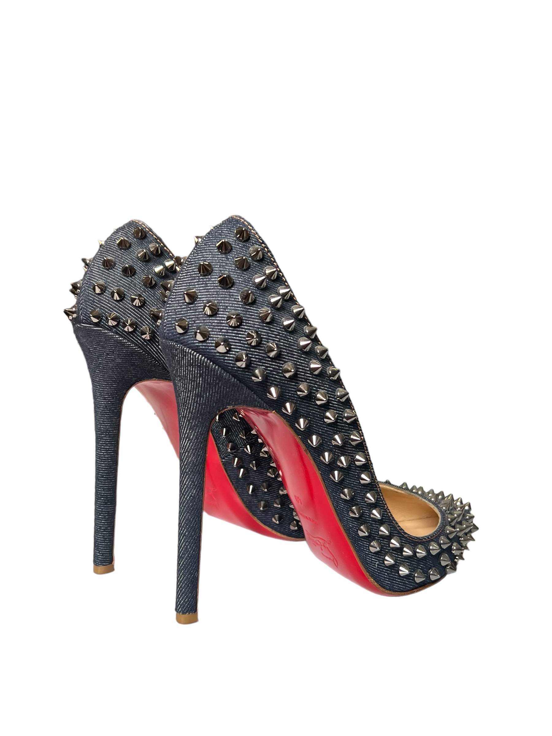 Jeans Louboutin Pumps | LOOP-Marktplatz
