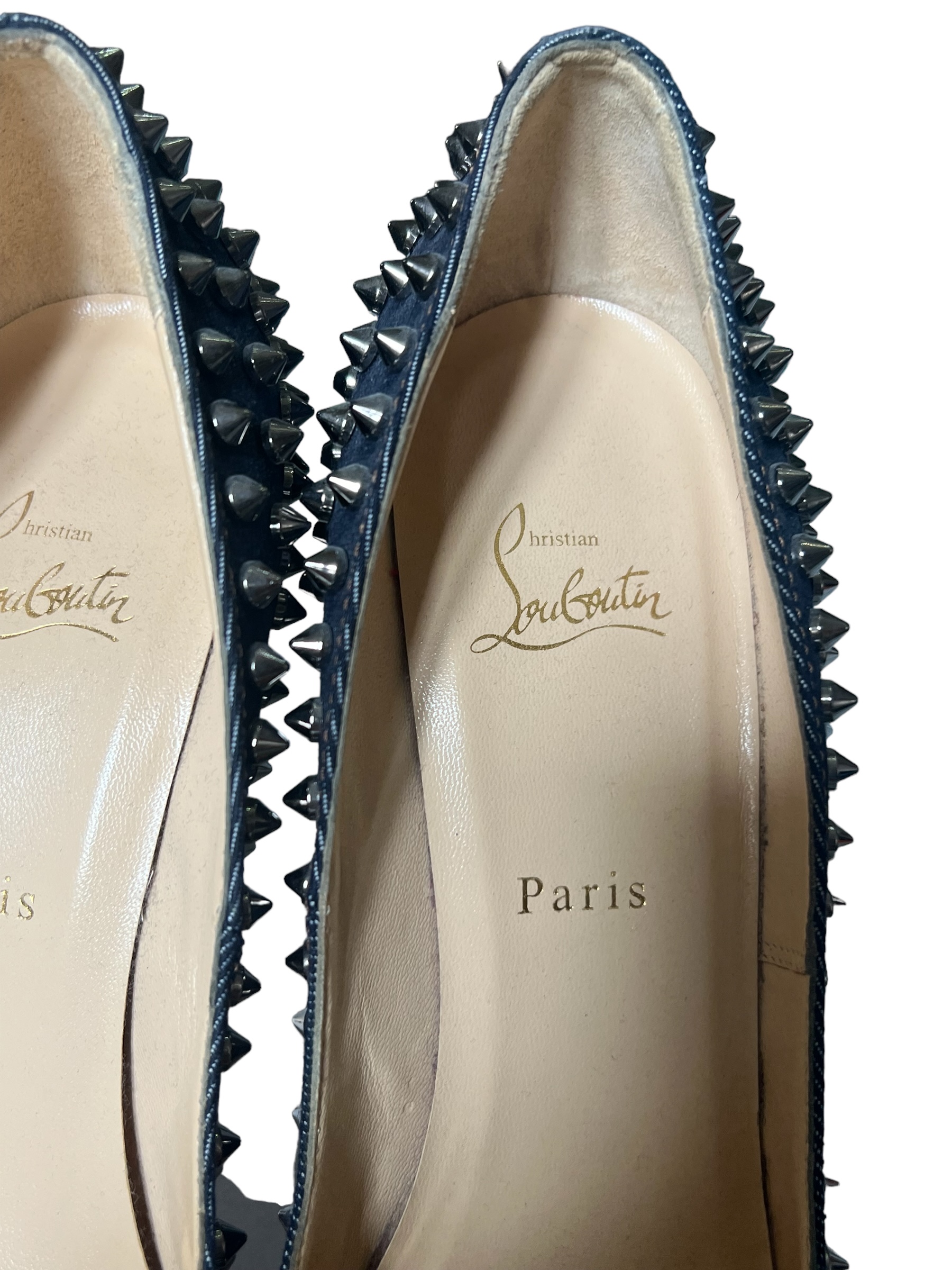 Jeans Louboutin Pumps | LOOP-Marktplatz
