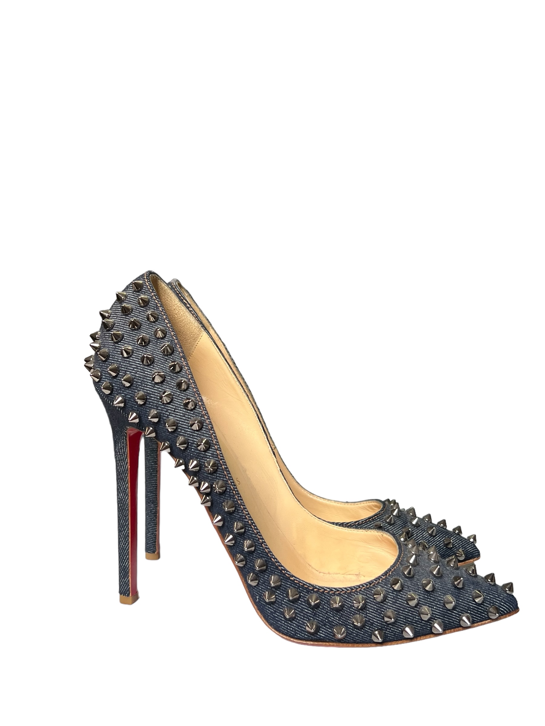 Jeans Louboutin Pumps | LOOP-Marktplatz