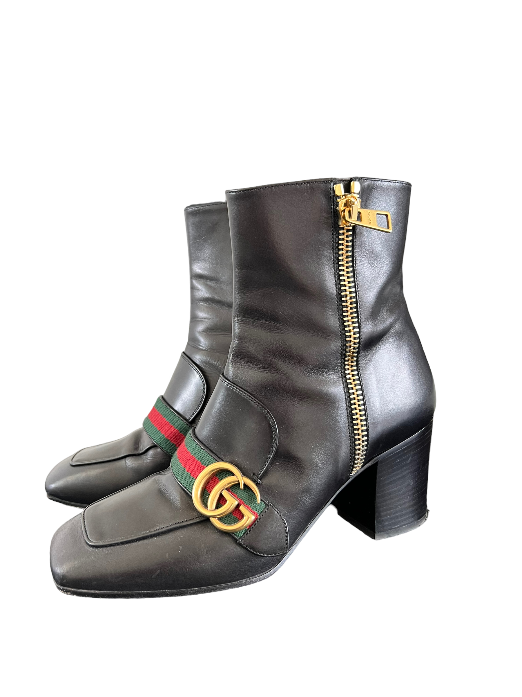 Marmont Gucci ankle boots