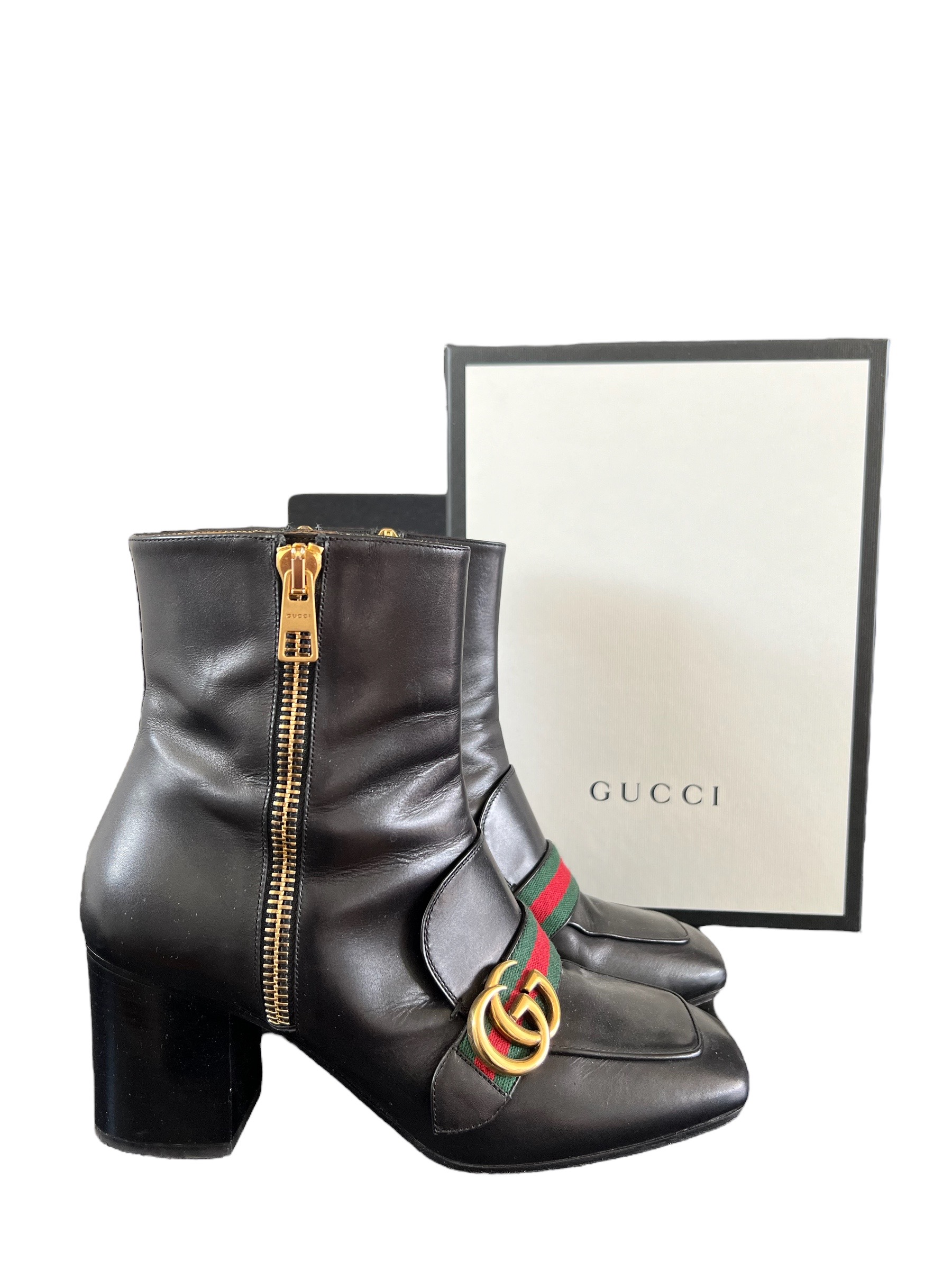 Marmont Gucci ankle boots