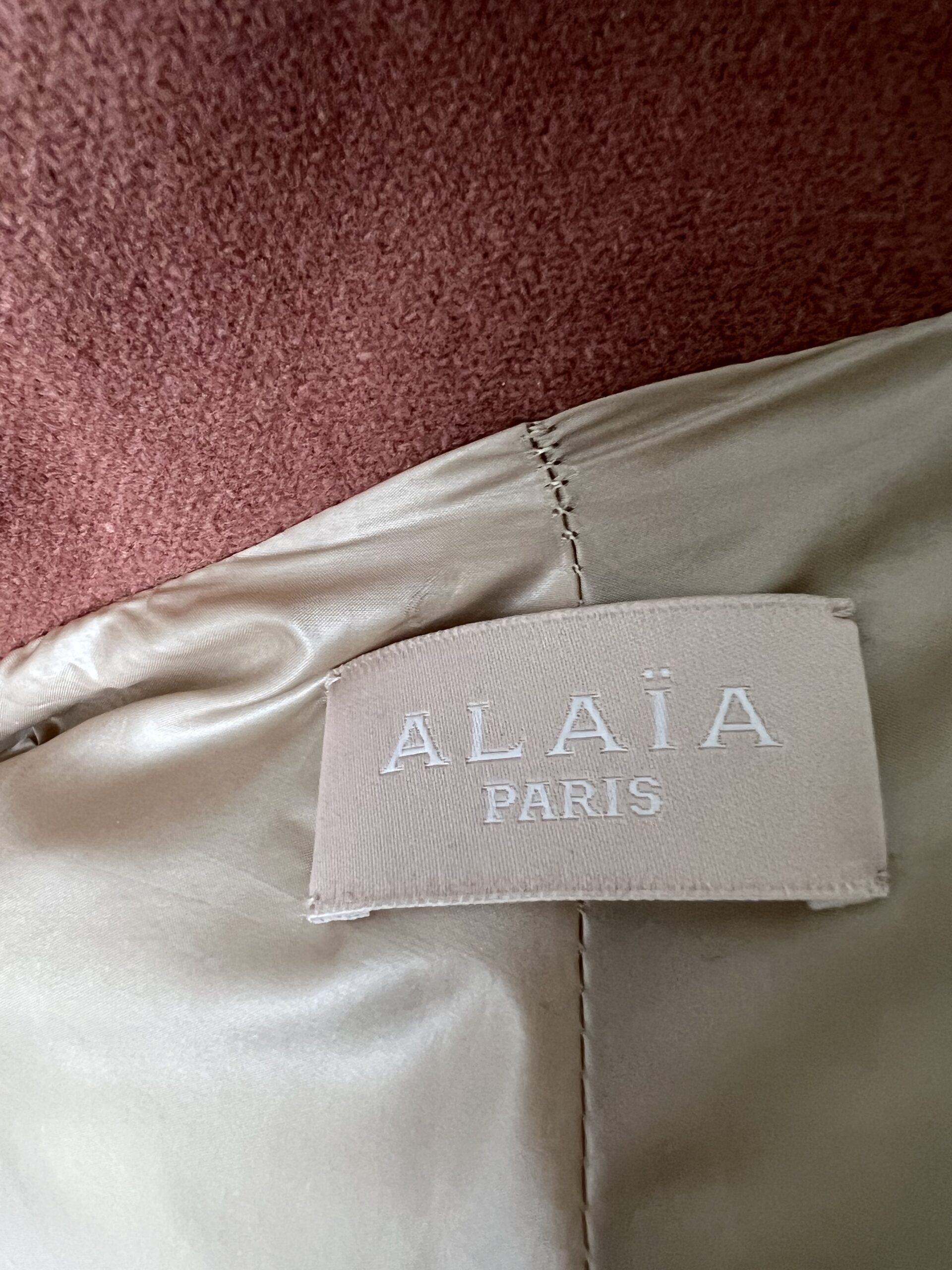 Alaïa coat | LOOP Marketplace