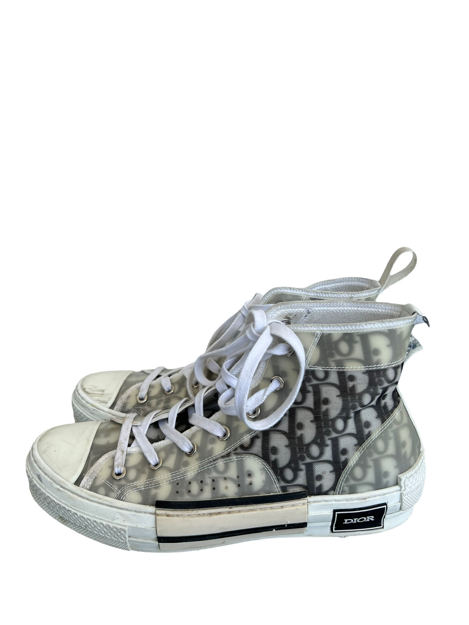 White Dior Basket