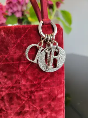 Lady Dior mini aus Samt | LOOP Marketplace