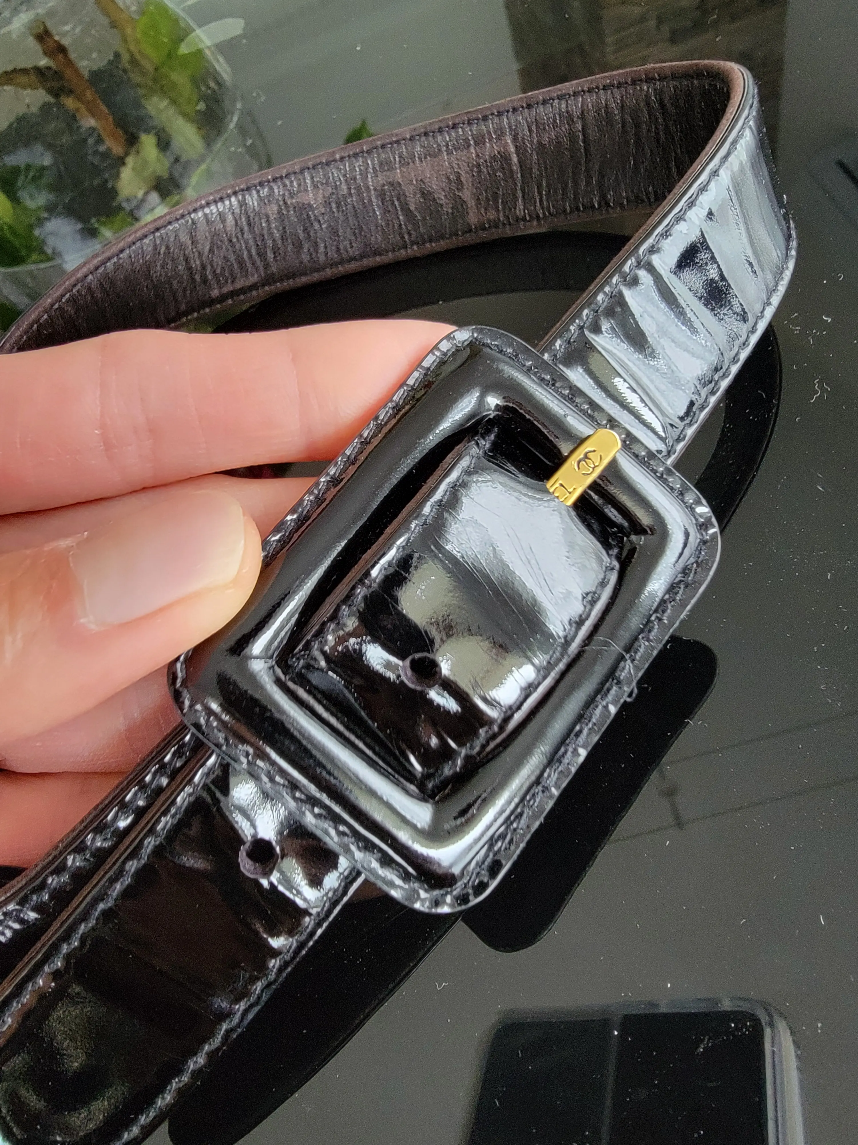 Chanel Gürteltasche Lackleder | LOOP-Marktplatz
