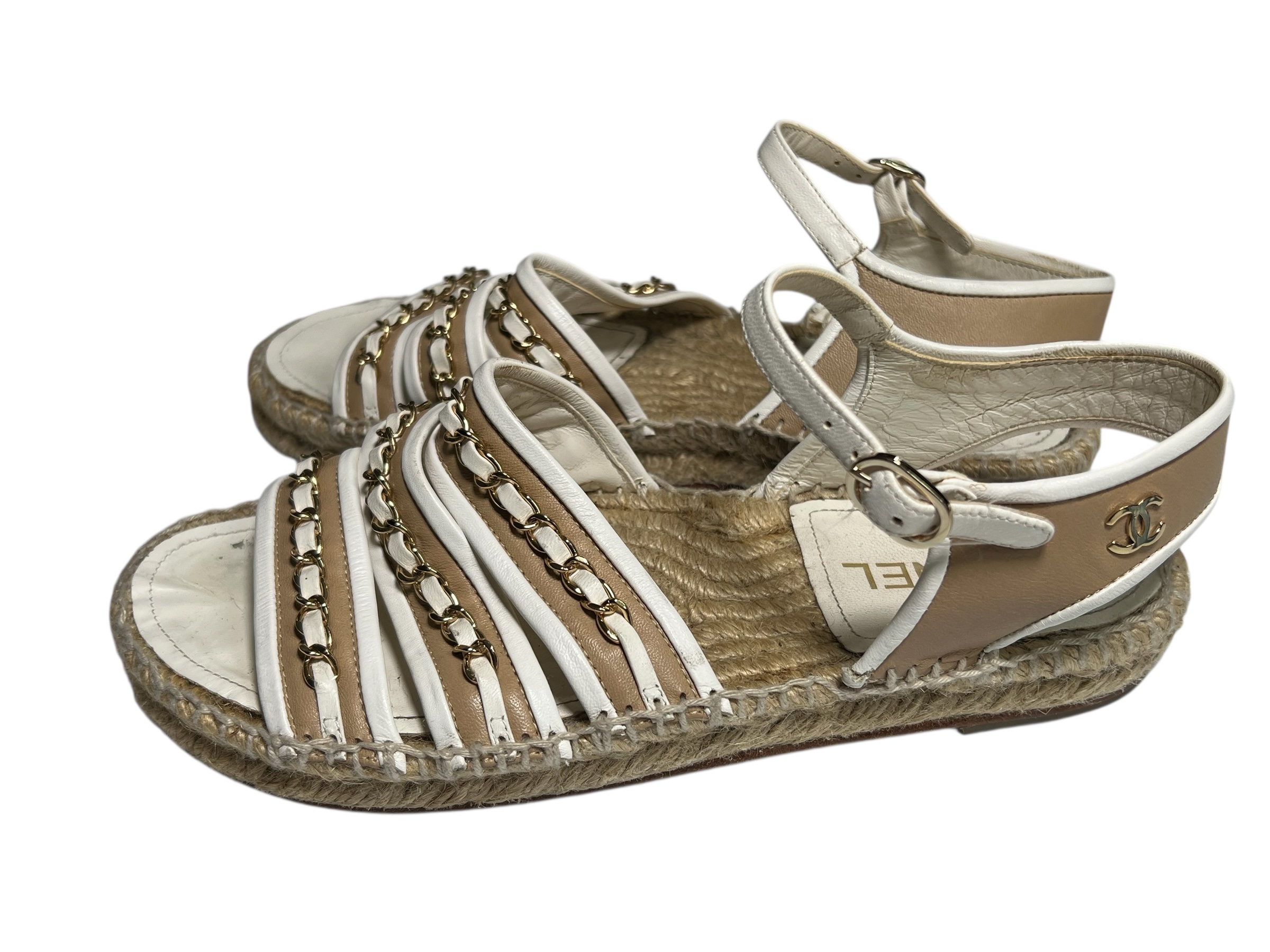 Chanel Espadrille Sandals