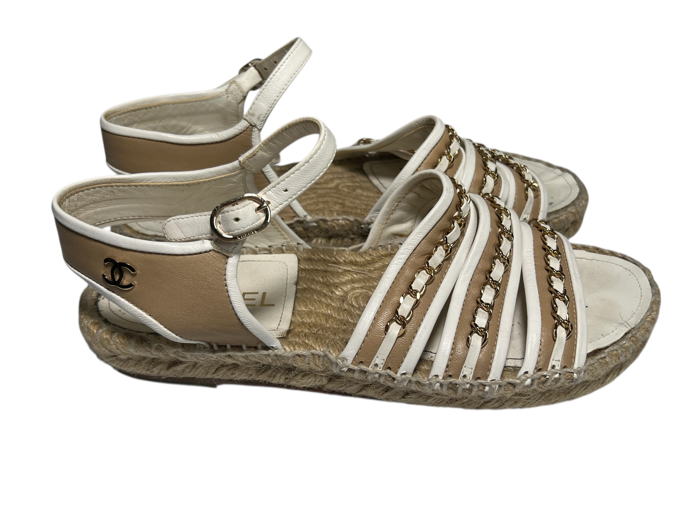 Chanel Espadrille Sandals