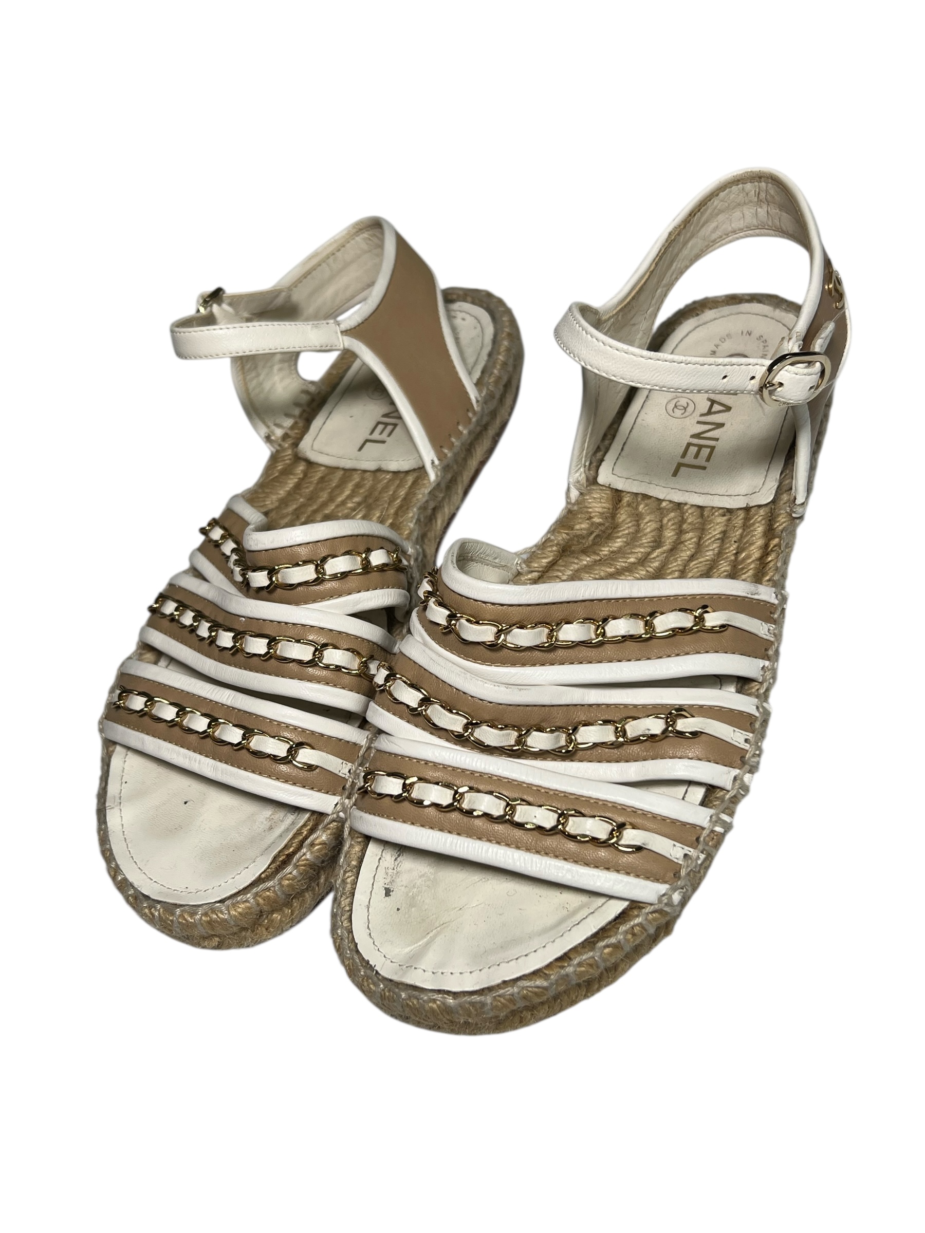 Chanel Espadrille Sandals